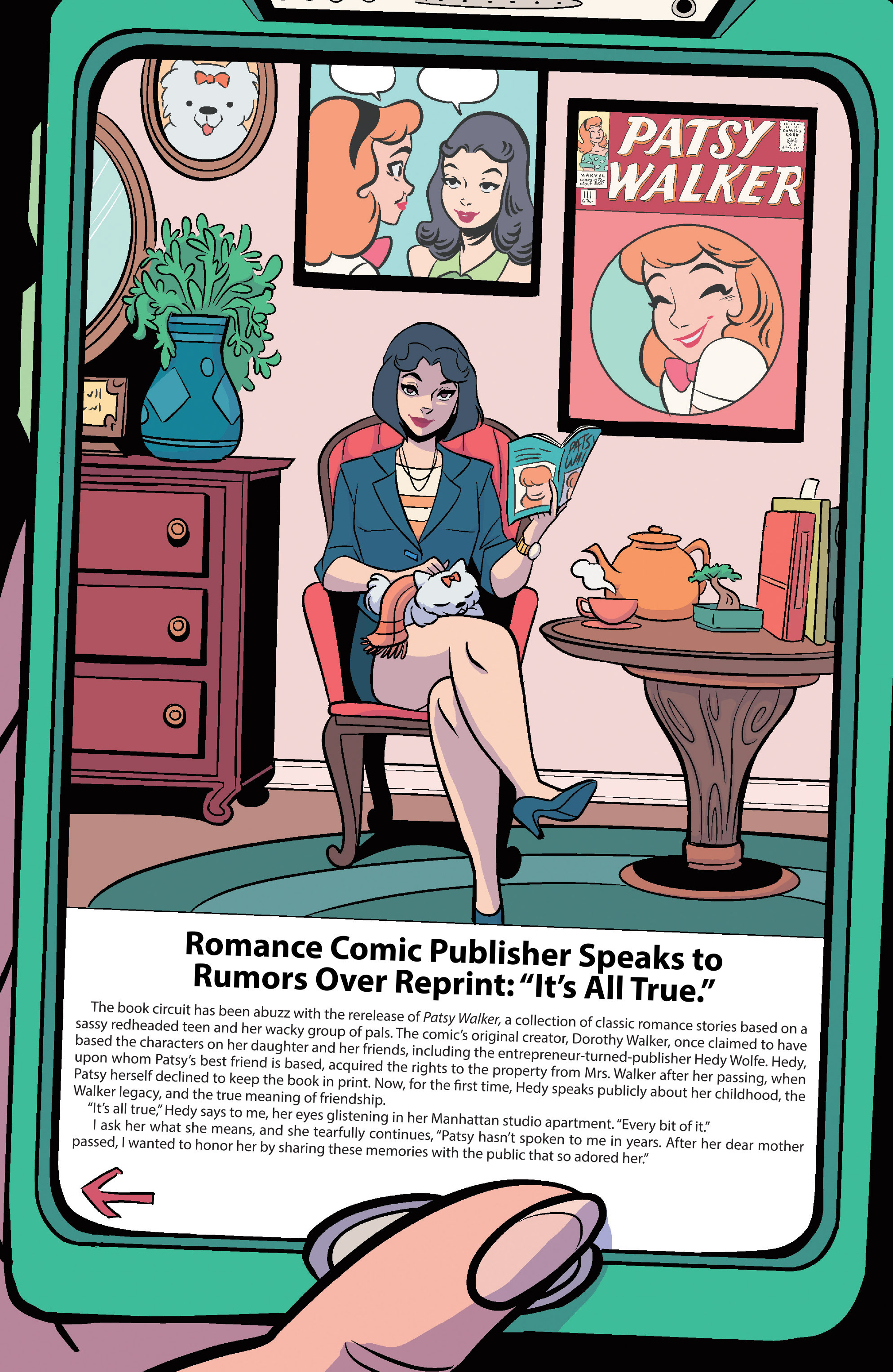 Read online Patsy Walker, A.K.A. Hellcat! comic -  Issue #2 - 7