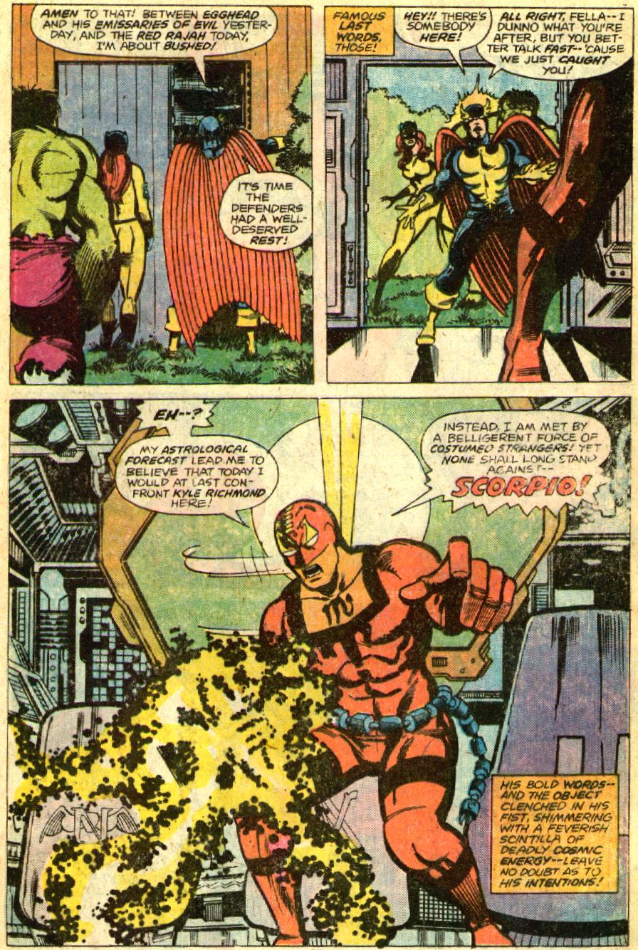 Read online The Defenders (1972) comic -  Issue #46 - 10