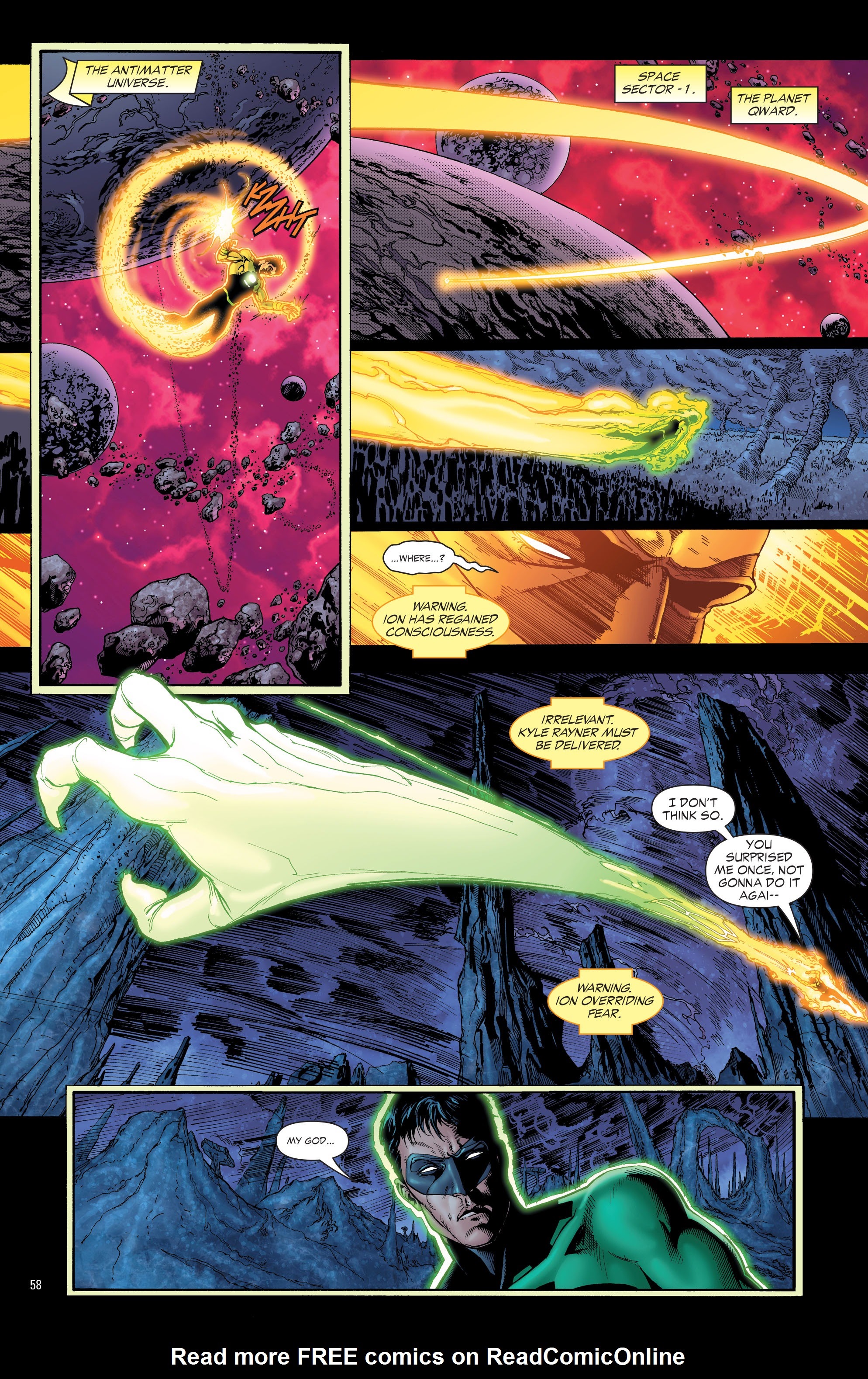 Read online Green Lantern by Geoff Johns comic -  Issue # TPB 3 (Part 1) - 57