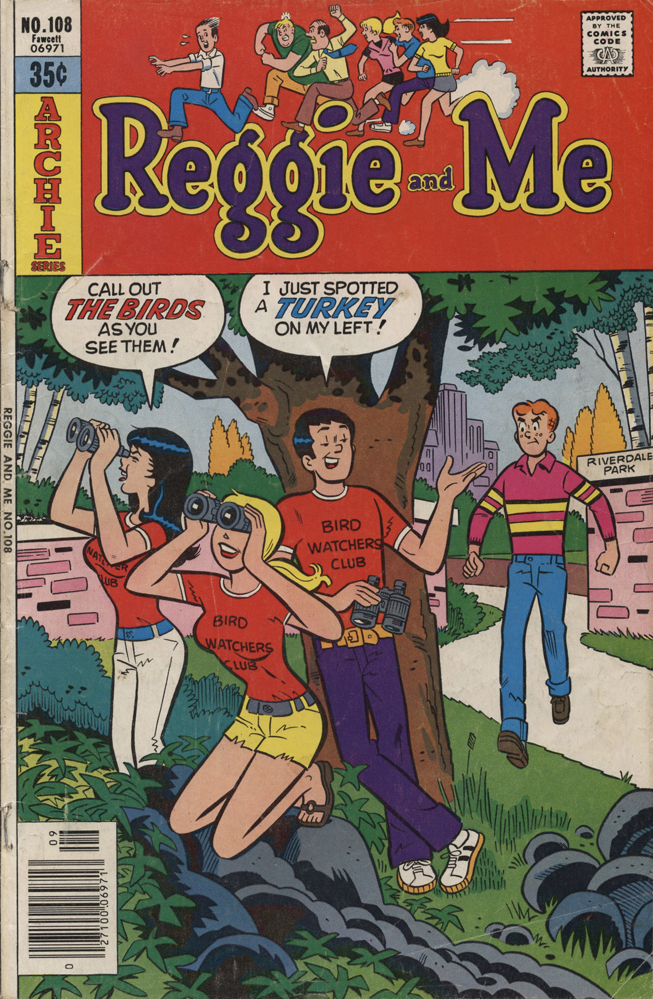 Read online Reggie and Me (1966) comic -  Issue #108 - 1