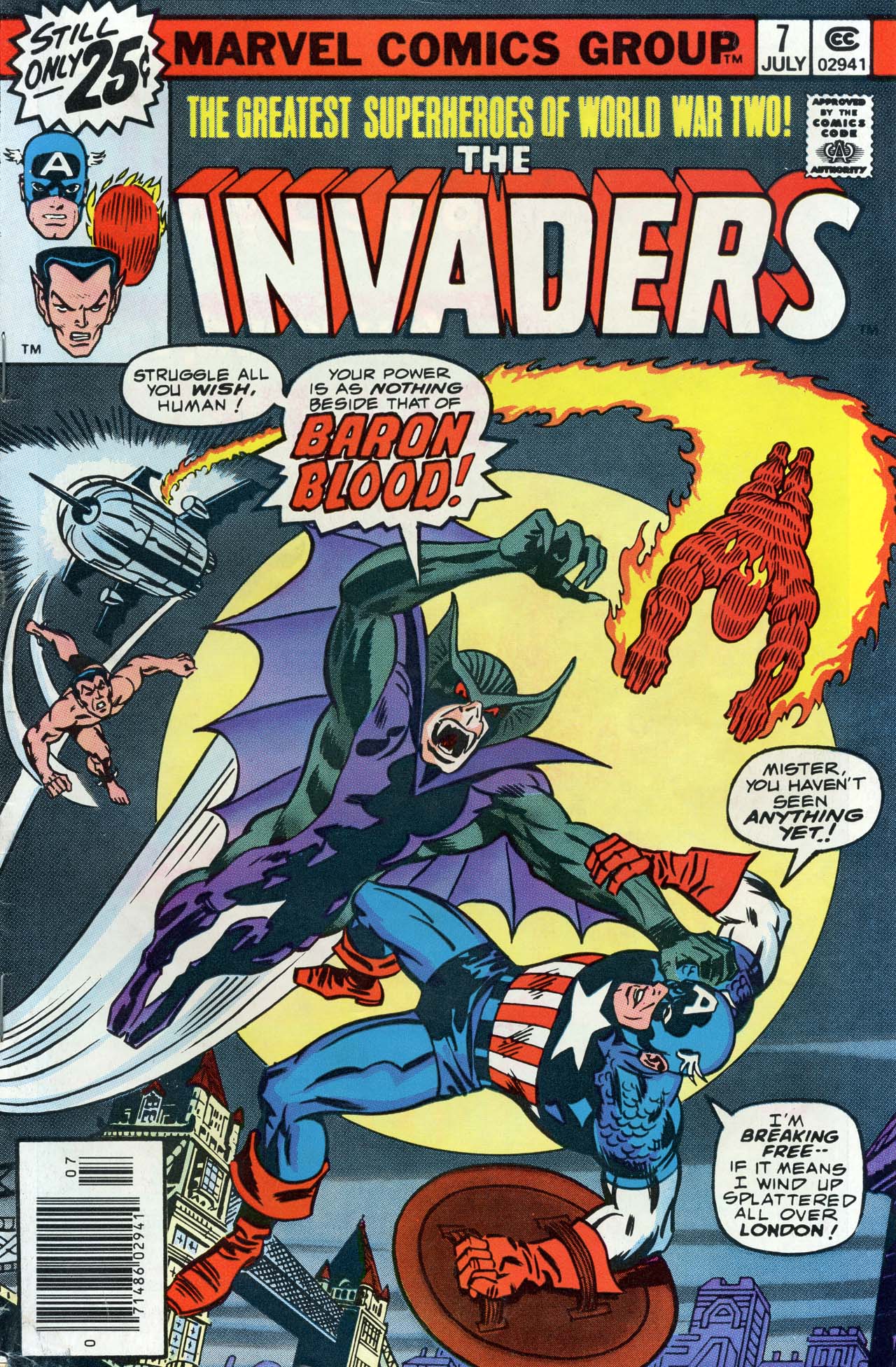 Read online The Invaders (1975) comic -  Issue #7 - 1