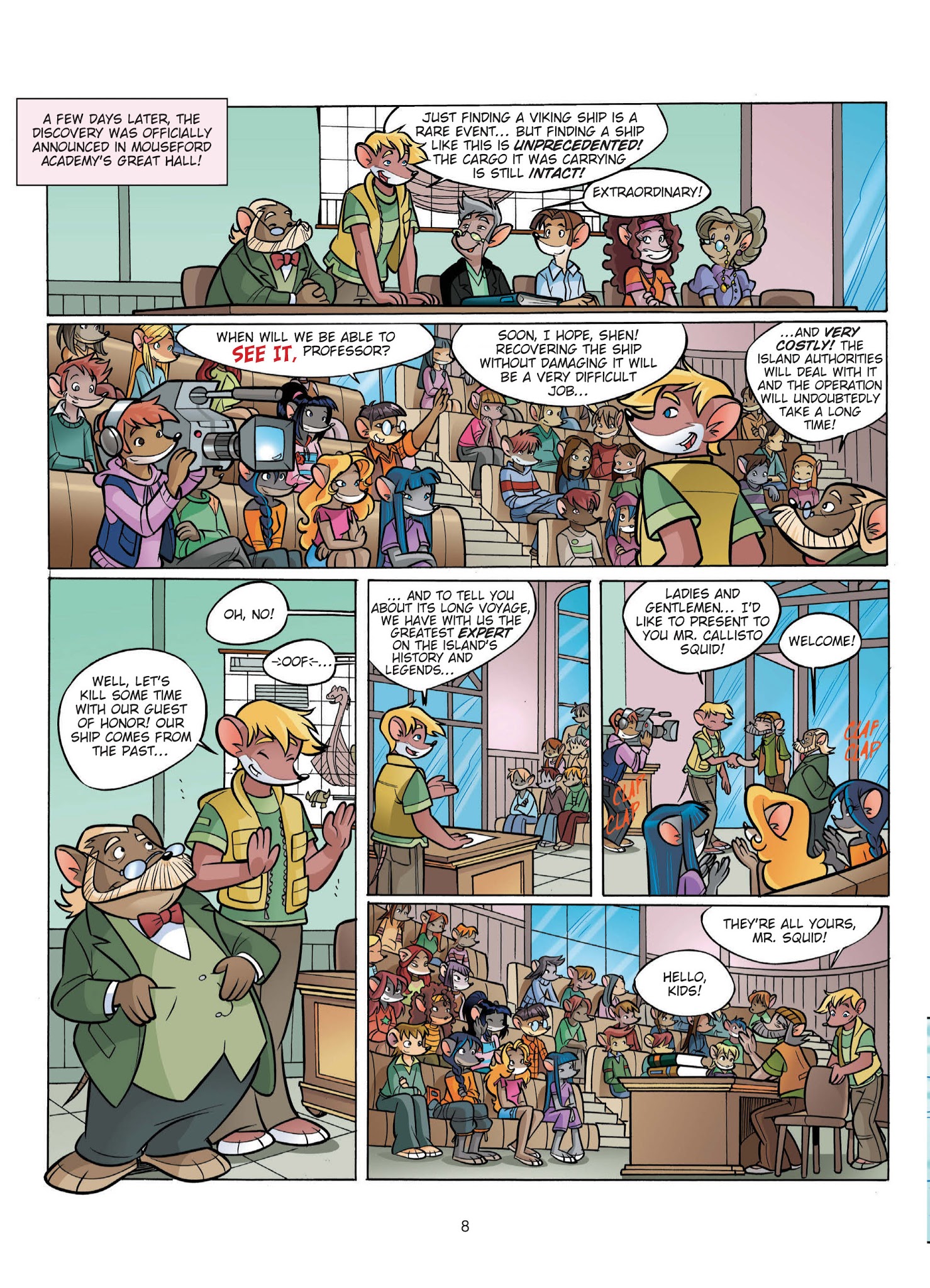 Read online Thea Stilton comic -  Issue # TPB 3 - 9