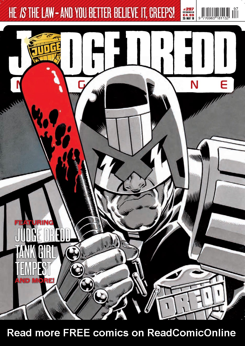 Read online Judge Dredd Megazine (Vol. 5) comic -  Issue #297 - 1