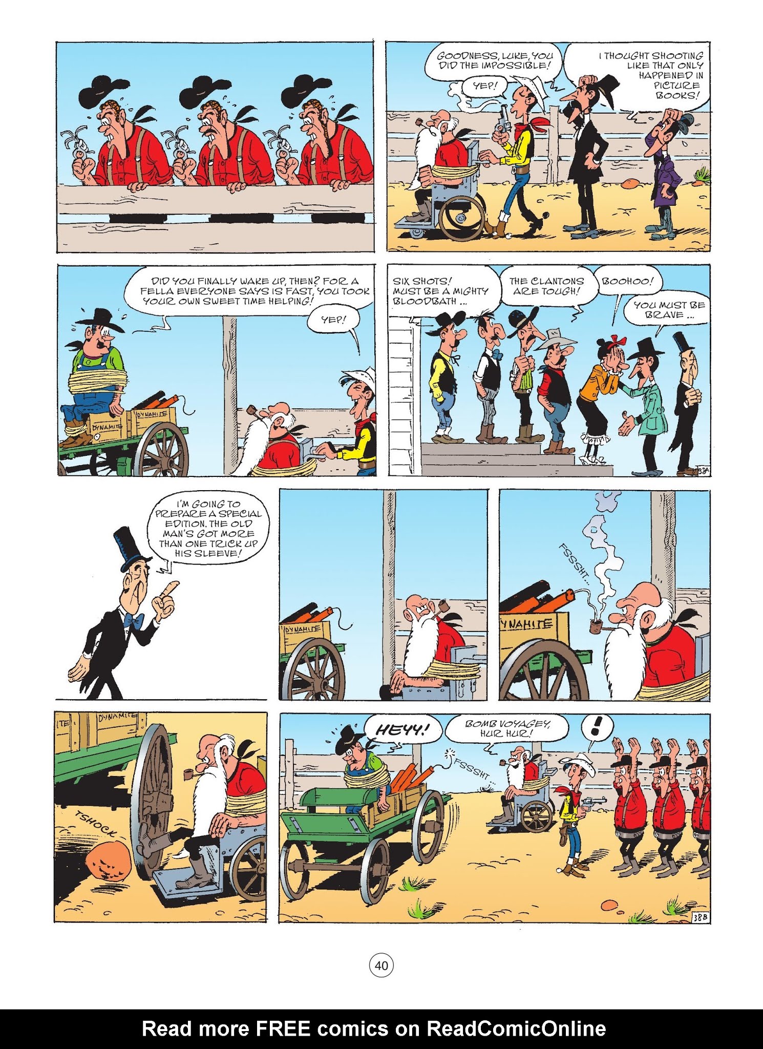 Read online A Lucky Luke Adventure comic -  Issue #70 - 42