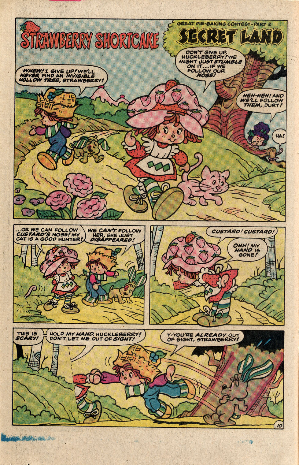 Read online Strawberry Shortcake (1985) comic -  Issue #1 - 16