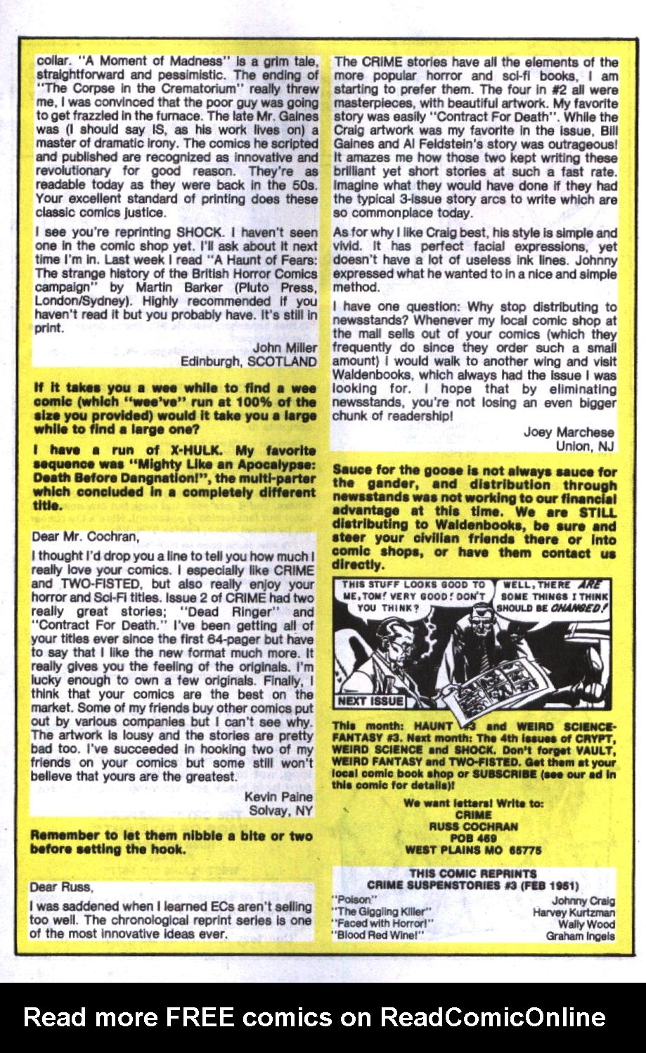 Read online Crime SuspenStories comic -  Issue #3 - 19