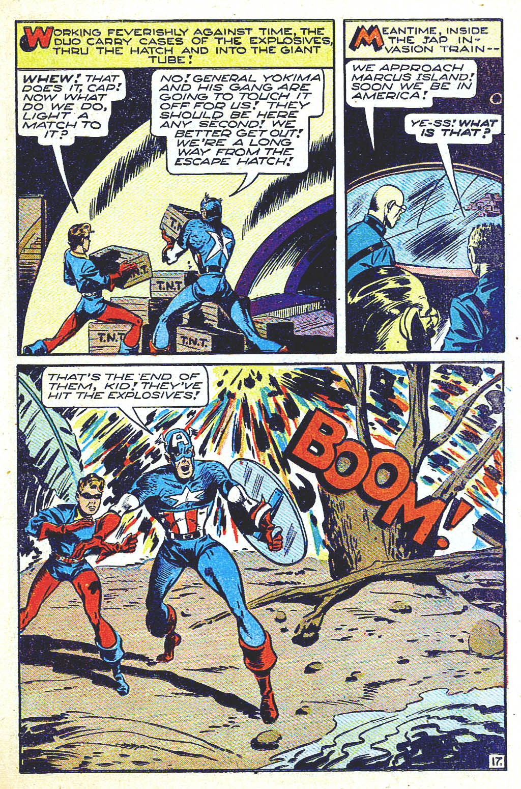 Read online Captain America Comics comic -  Issue #42 - 19
