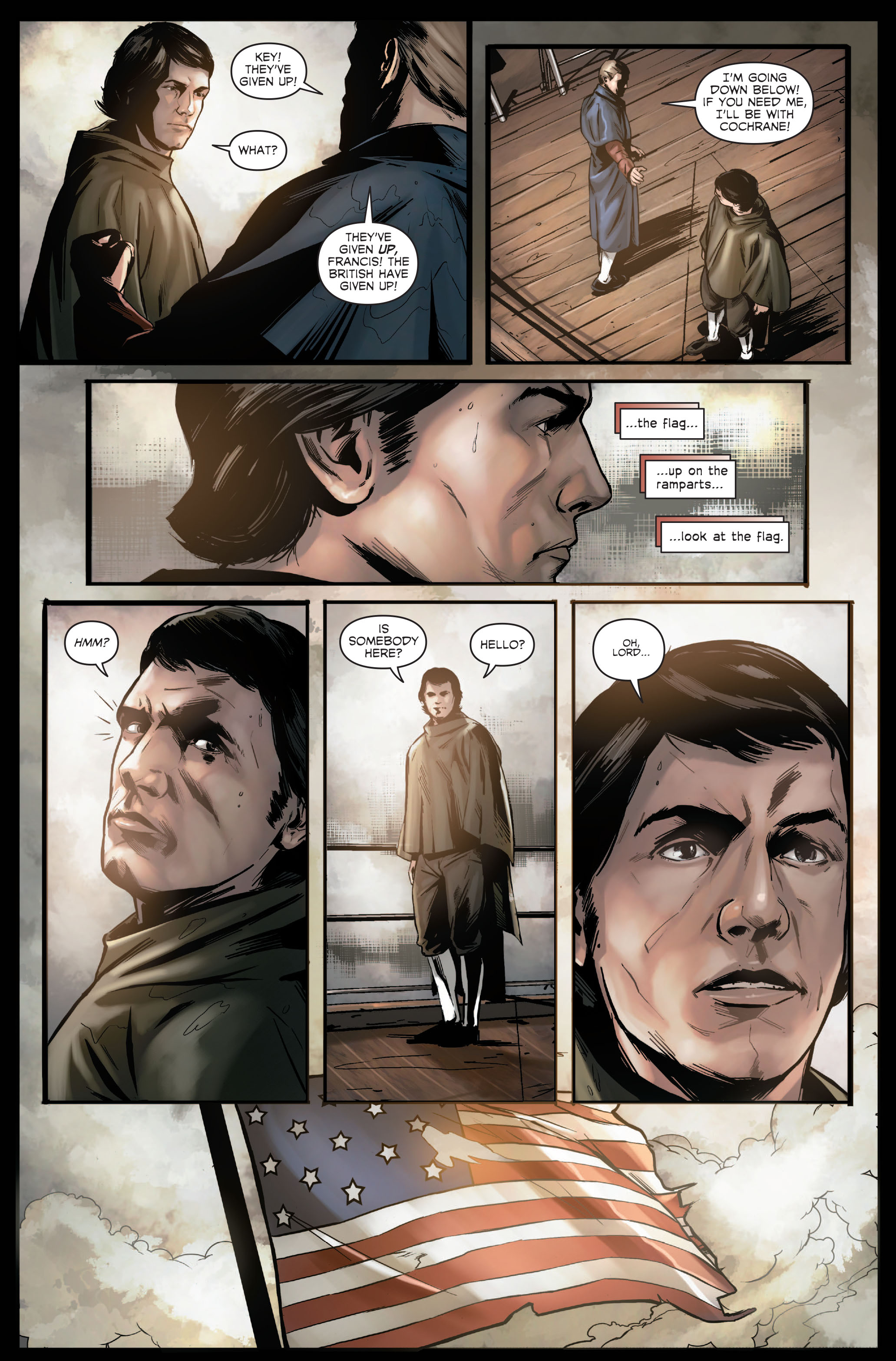 Captain America Theater of War: Ghosts of My Country Full Page 11