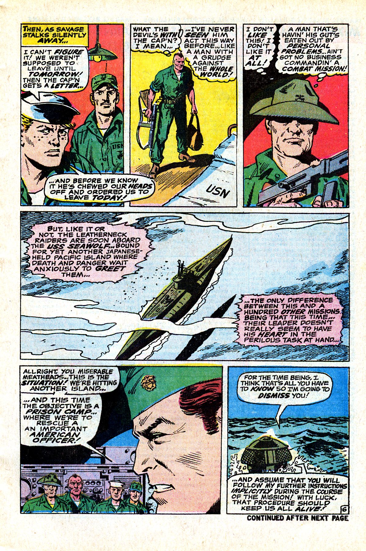 Captain Savage and his Leatherneck Raiders Issue #18 #18 - English 9