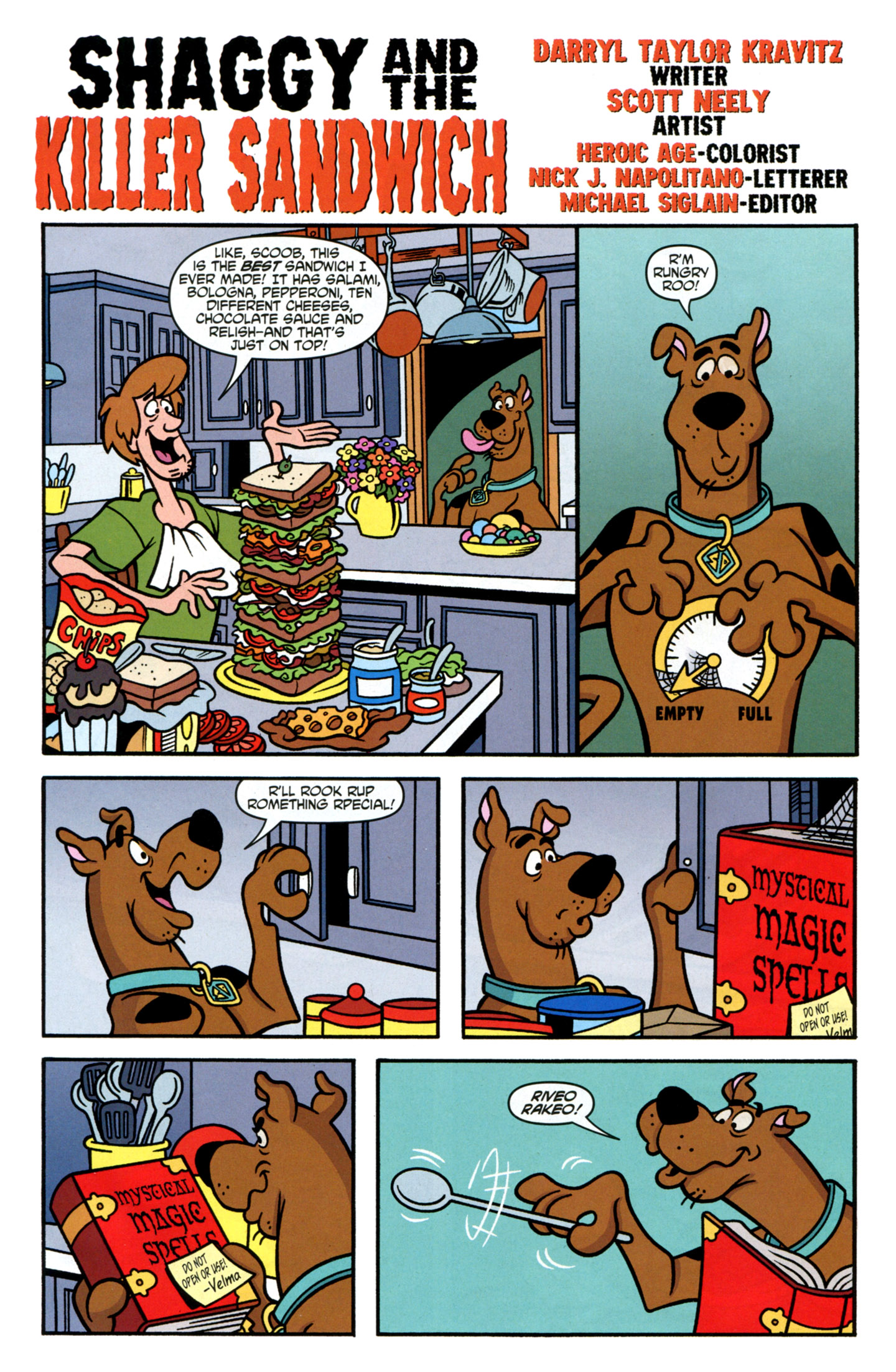 Read online Scooby-Doo: Where Are You? comic -  Issue #16 - 17