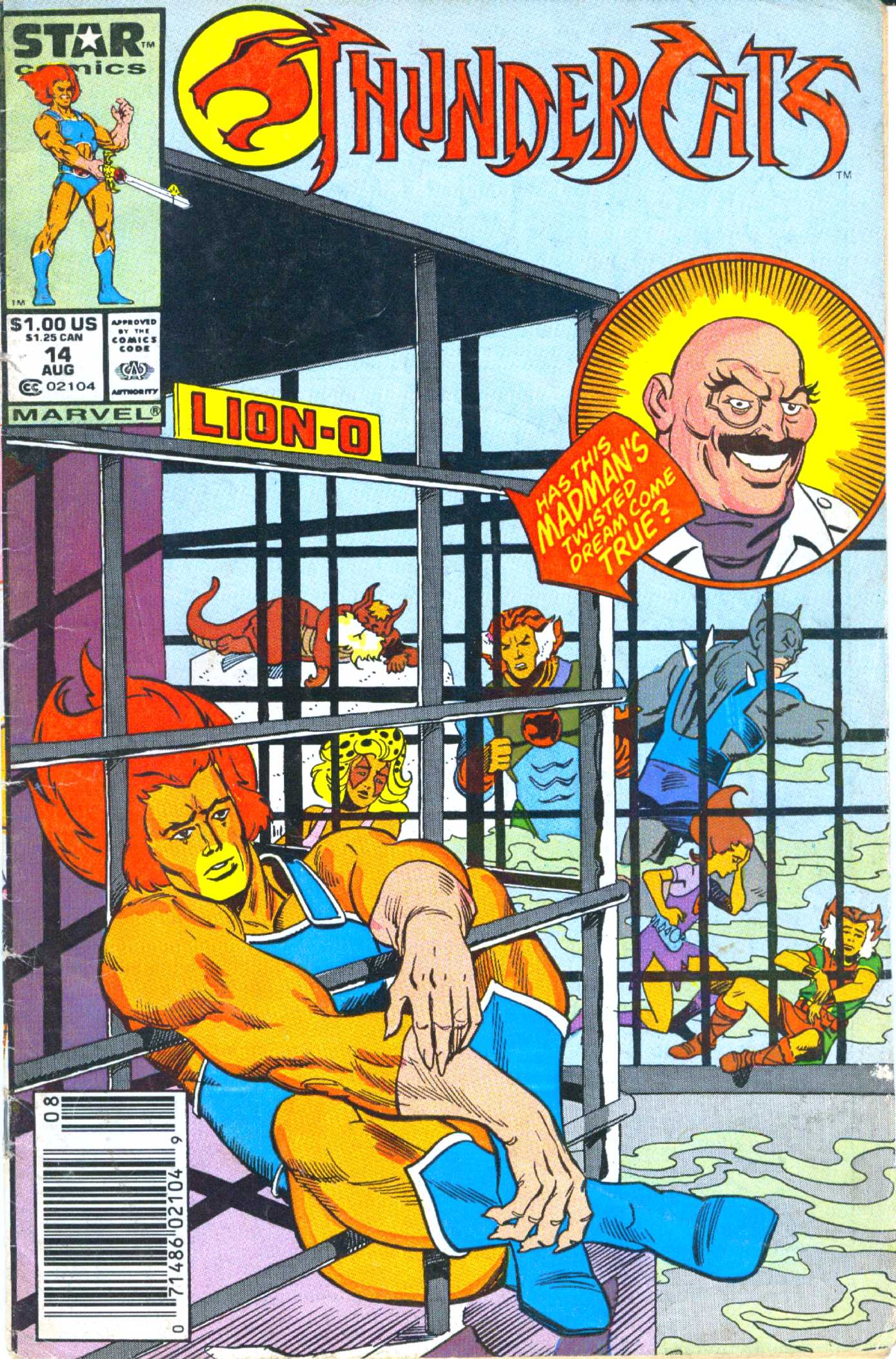 Read online ThunderCats (1985) comic -  Issue #14 - 1