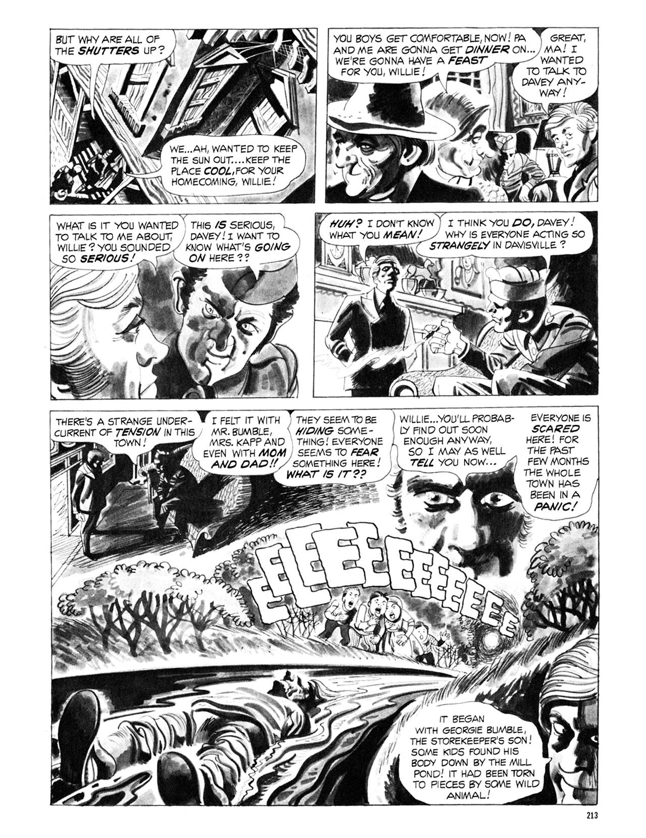 Read online Eerie Archives comic -  Issue # TPB 7 - 214