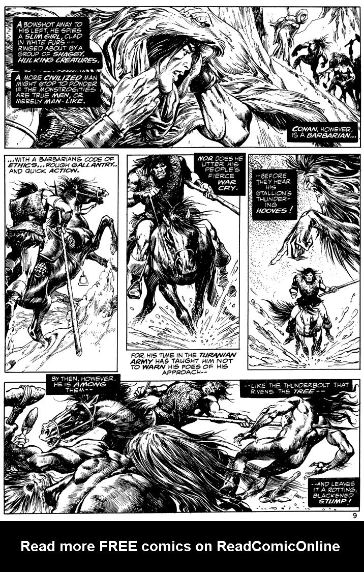 Read online The Savage Sword Of Conan comic -  Issue #34 - 9