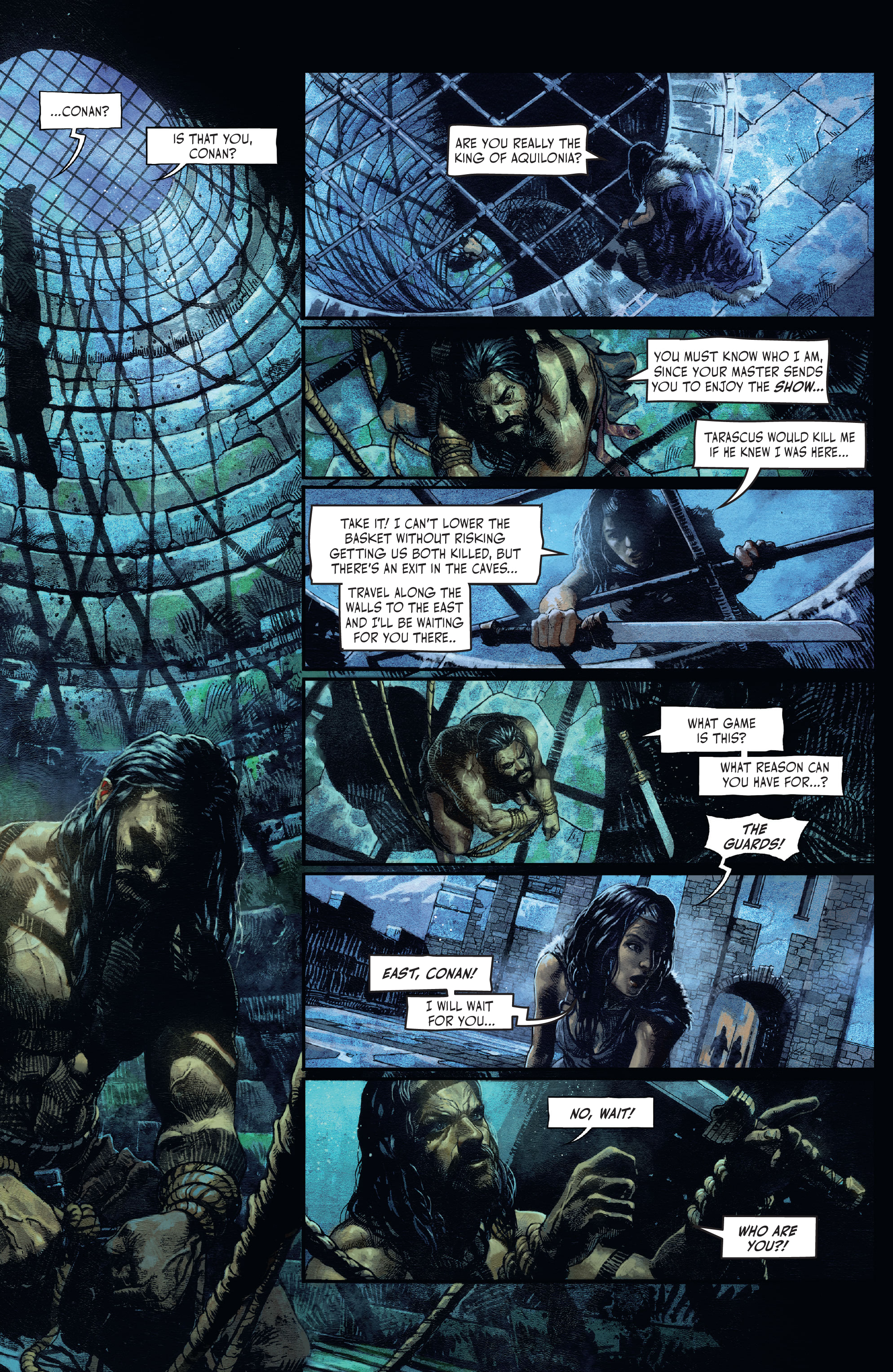 Read online The Cimmerian: Hour of the Dragon comic -  Issue #2 - 3
