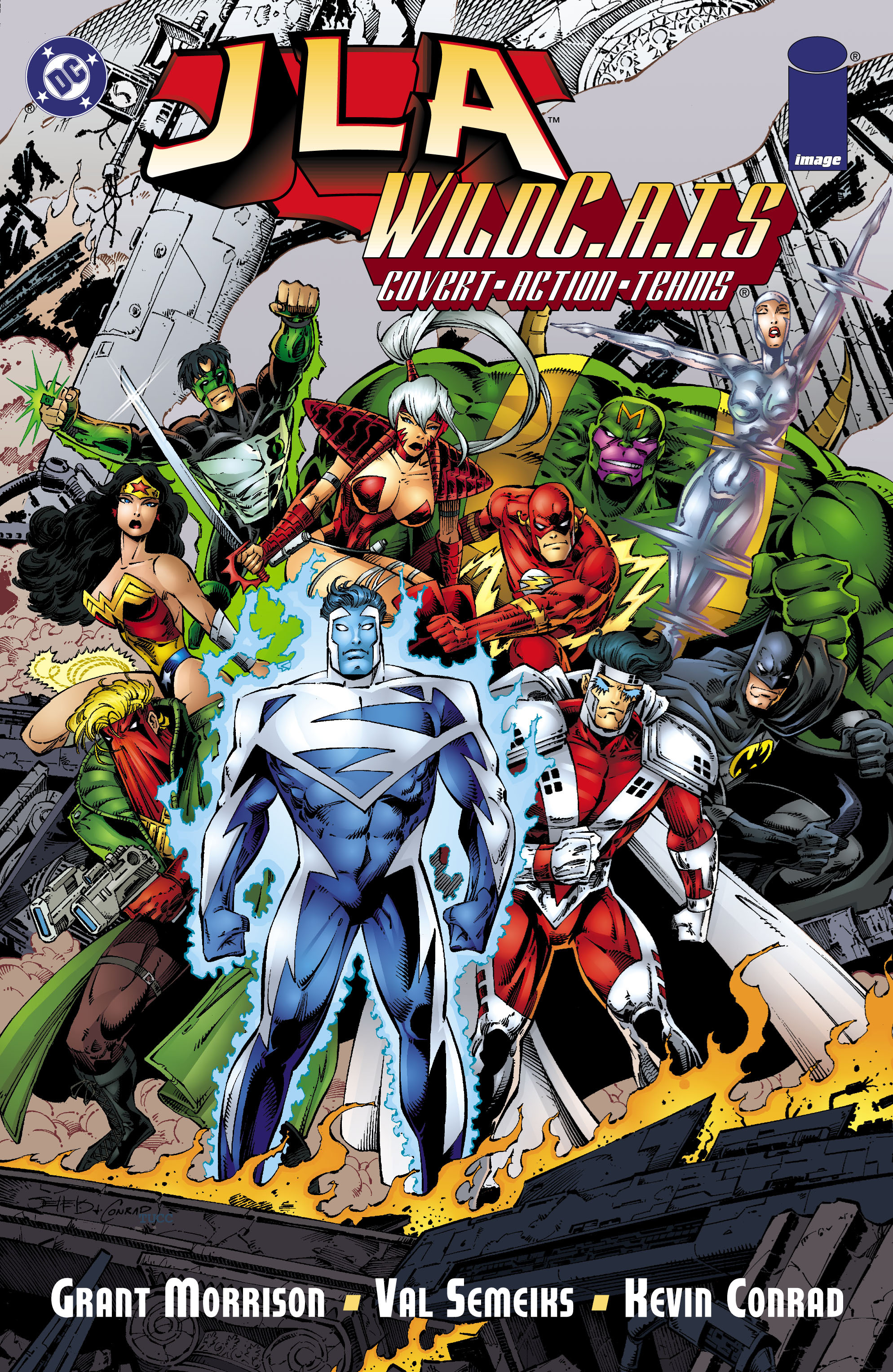 Read online JLA/WildC.A.T.s comic -  Issue # Full - 1