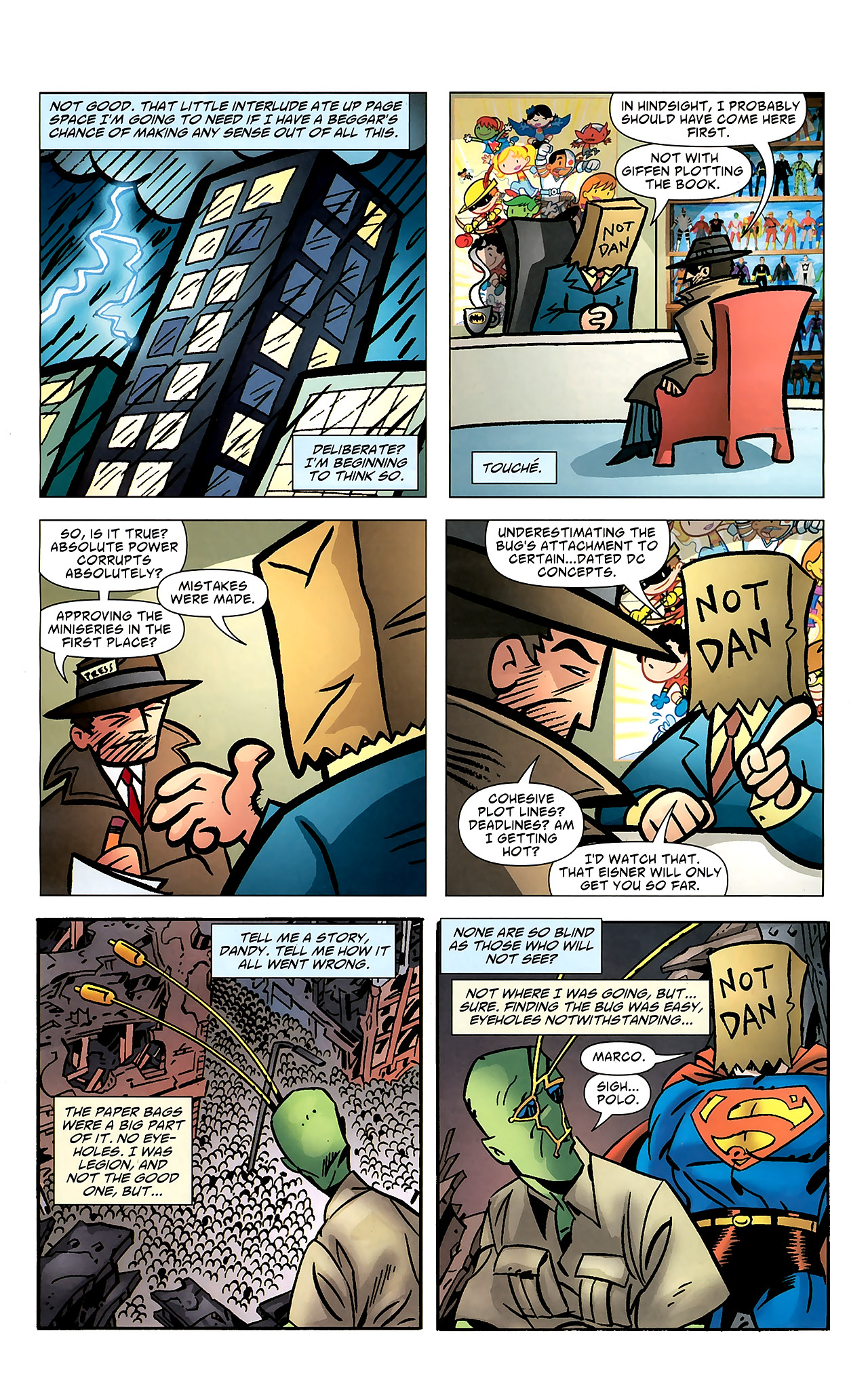 Read online Ambush Bug: Year None comic -  Issue #7 - 21