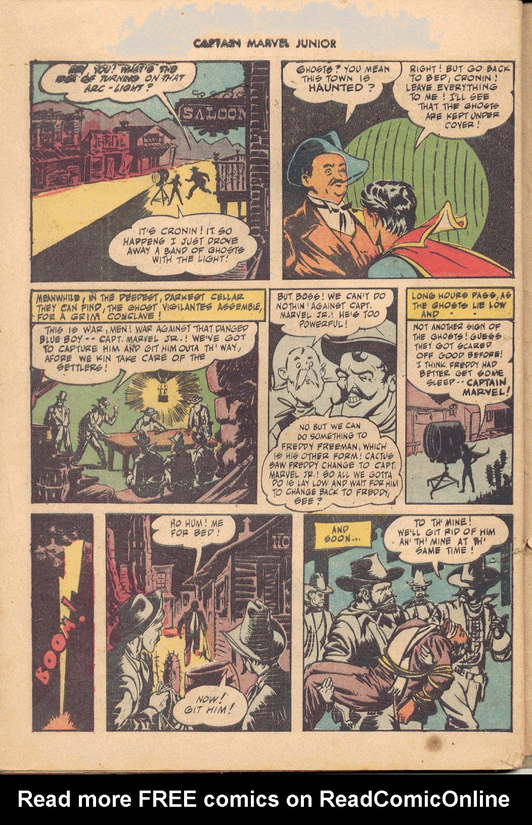 Read online Captain Marvel, Jr. comic -  Issue #38 - 43