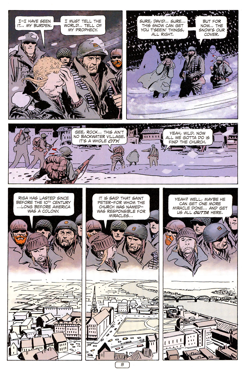 Read online Sgt. Rock: The Prophecy comic -  Issue #6 - 8
