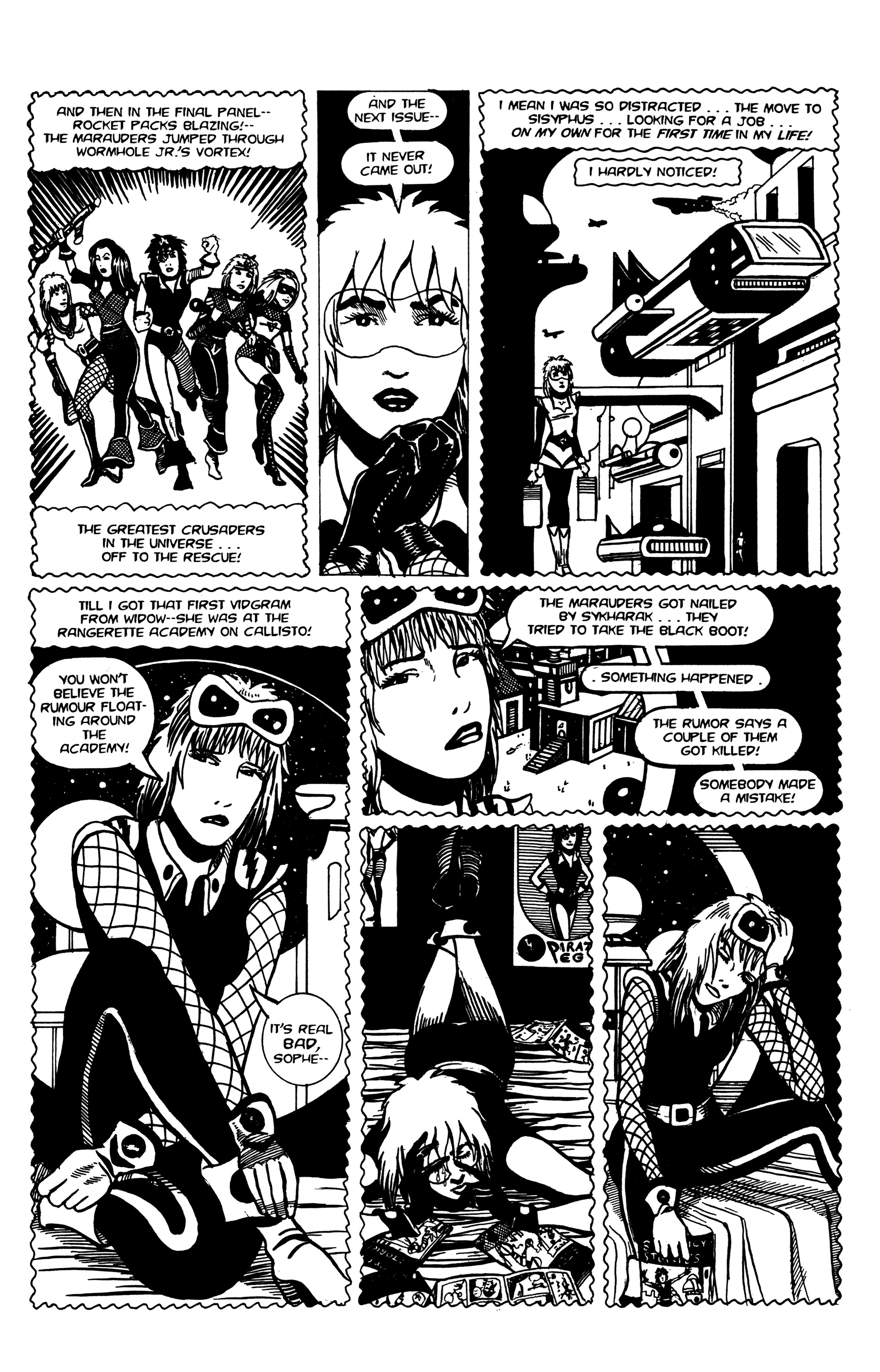 Read online Strange Attractors (1993) comic -  Issue #5 - 22