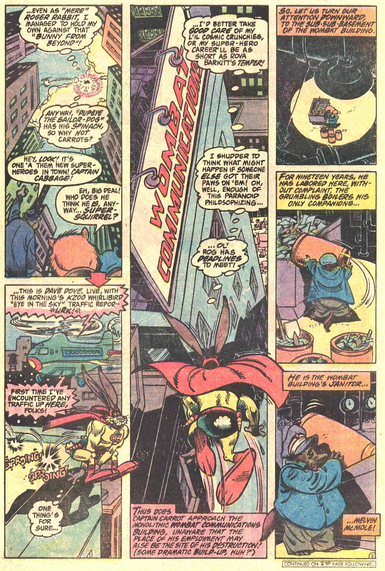 Read online Captain Carrot and His Amazing Zoo Crew! comic -  Issue #6 - 22