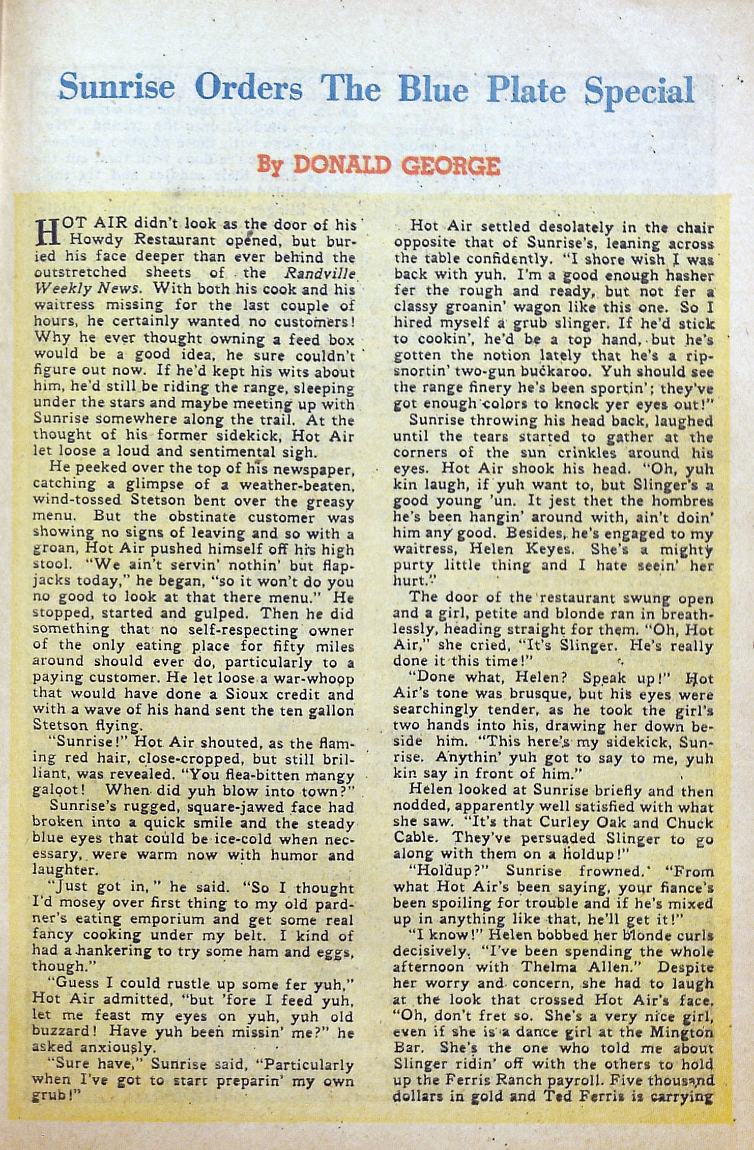 Read online Billy the Kid Adventure Magazine comic -  Issue #22 - 29