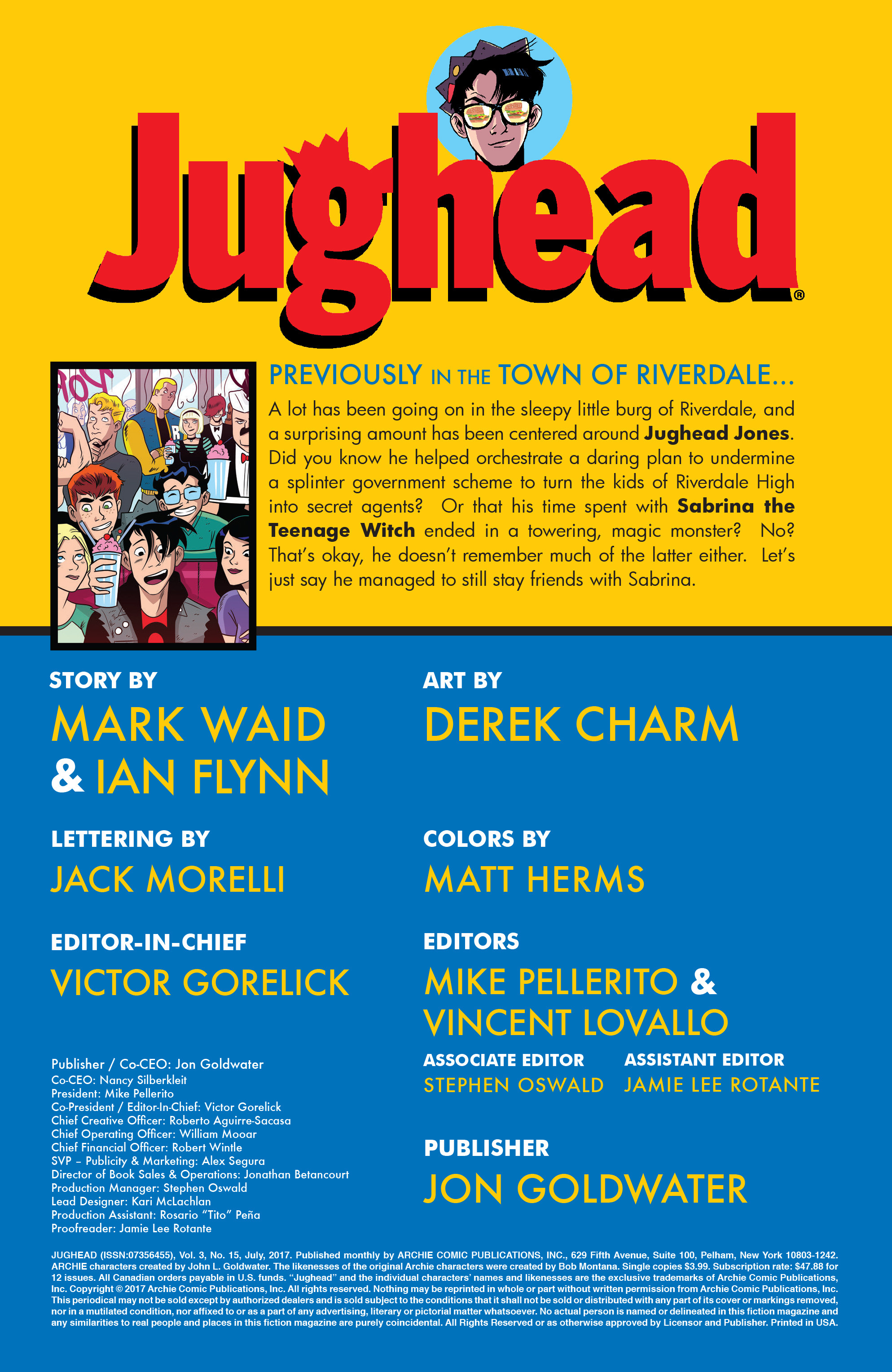 Read online Jughead (2015) comic -  Issue #15 - 2