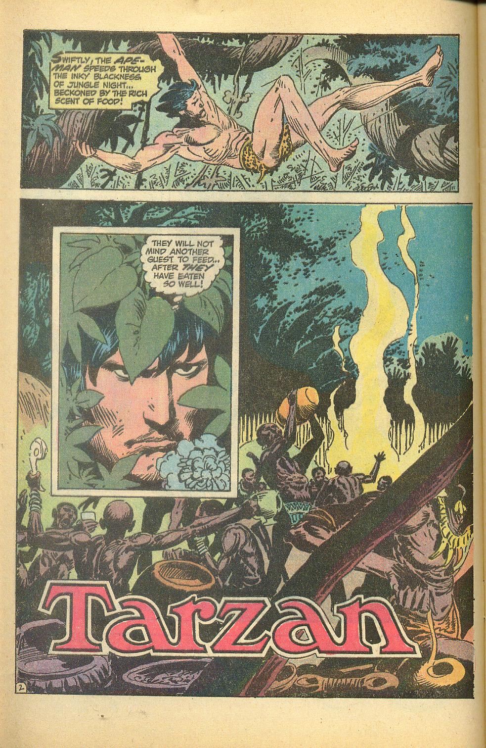 Read online Tarzan (1972) comic -  Issue #214 - 4