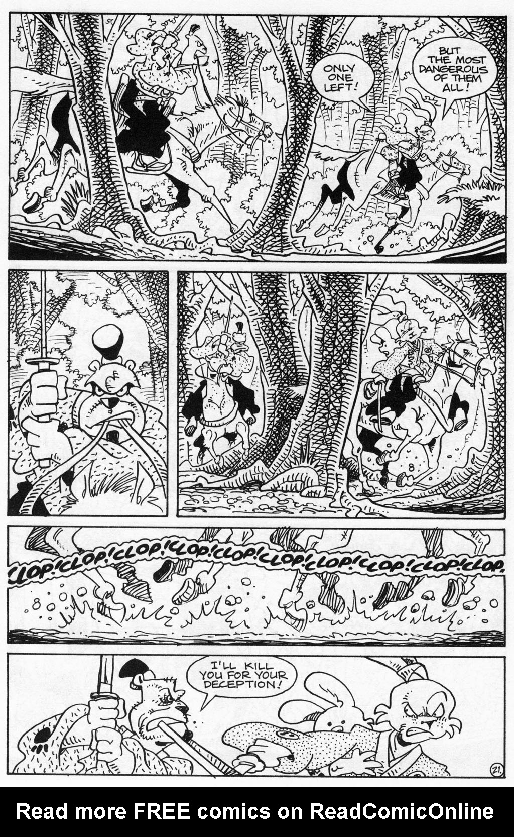 Read online Usagi Yojimbo (1996) comic -  Issue #62 - 22
