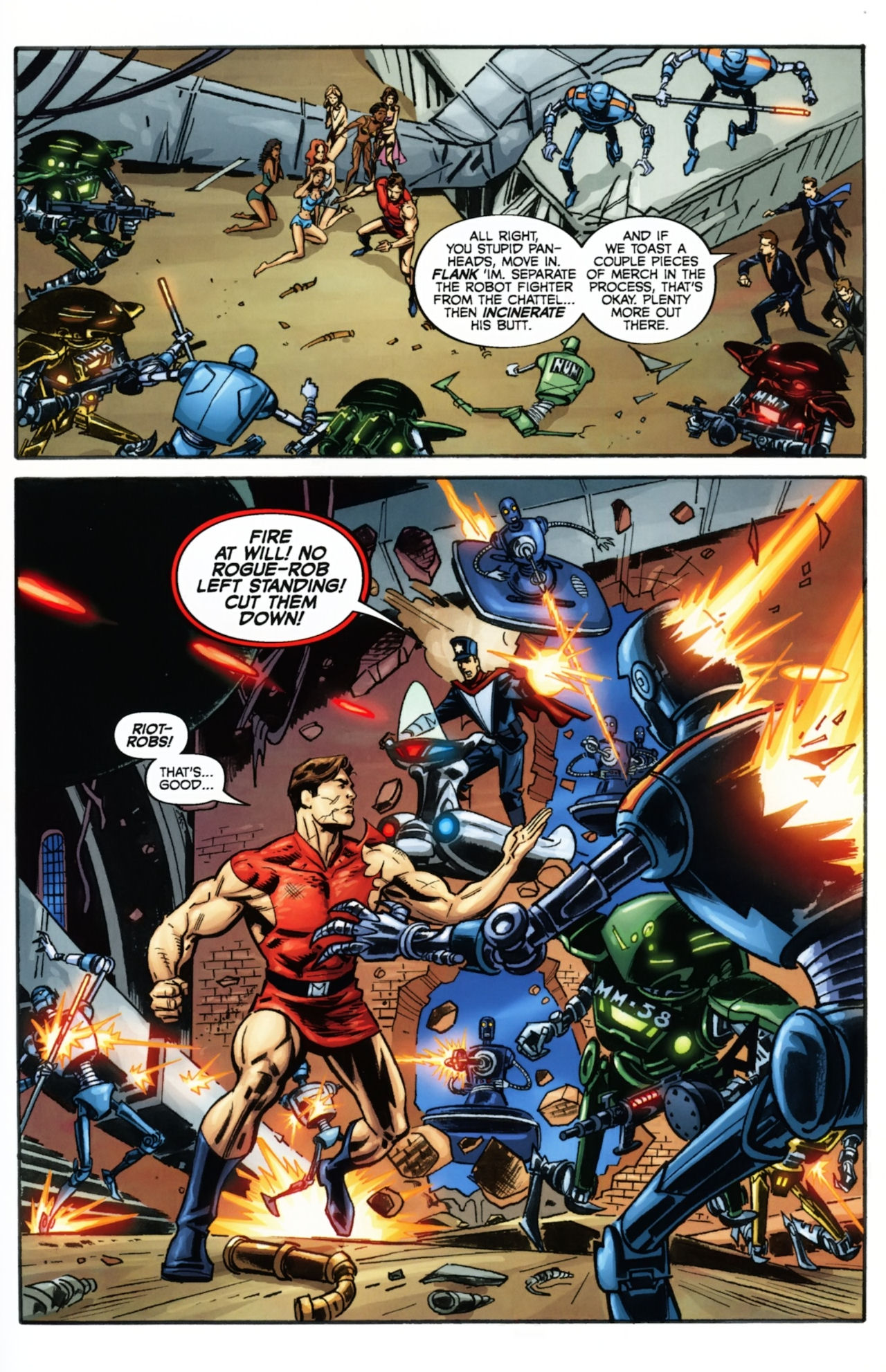 Read online Magnus, Robot Fighter (2010) comic -  Issue #2 - 29