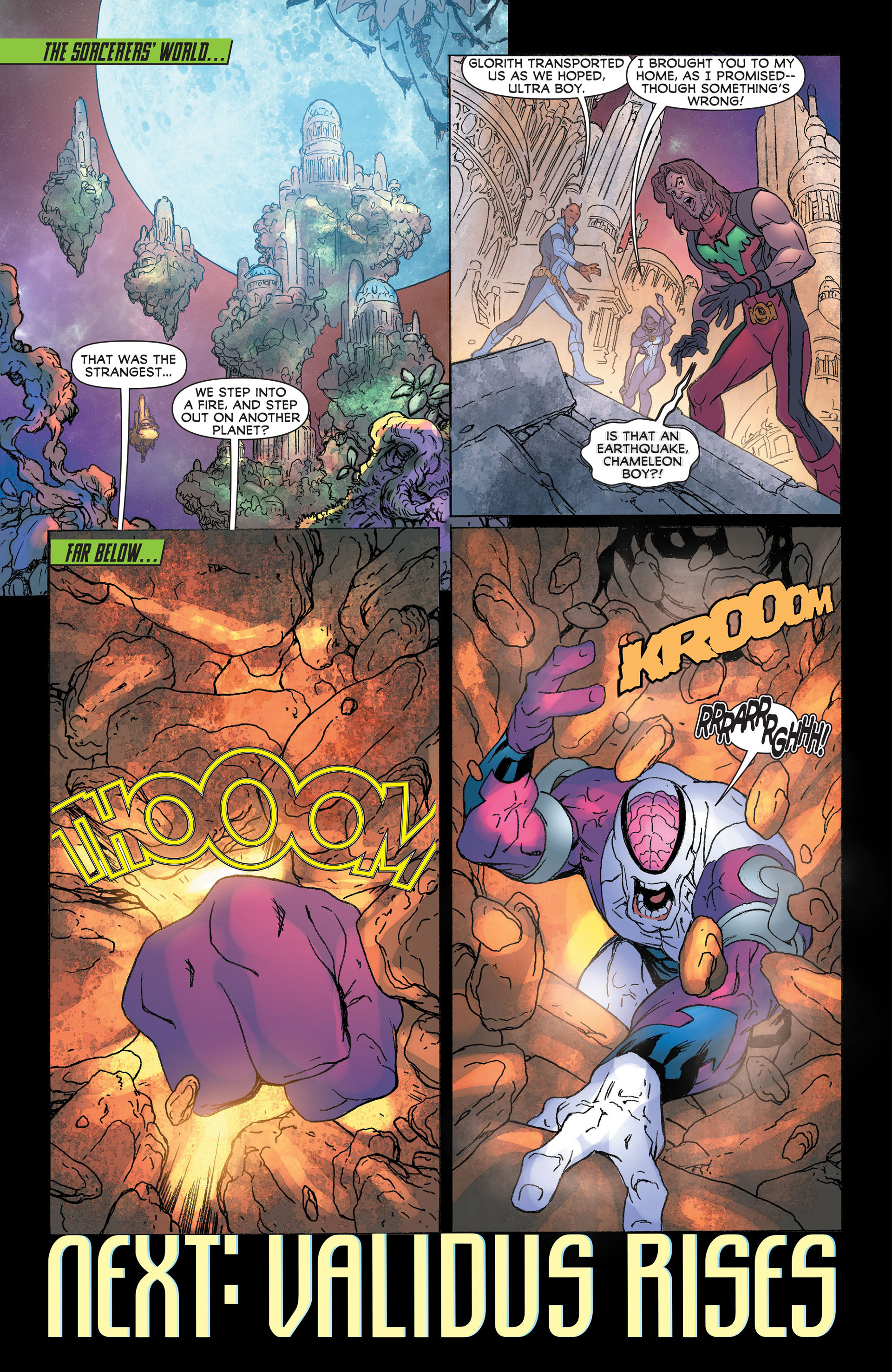 Read online Legion of Super-Heroes (2011) comic -  Issue #19 - 22