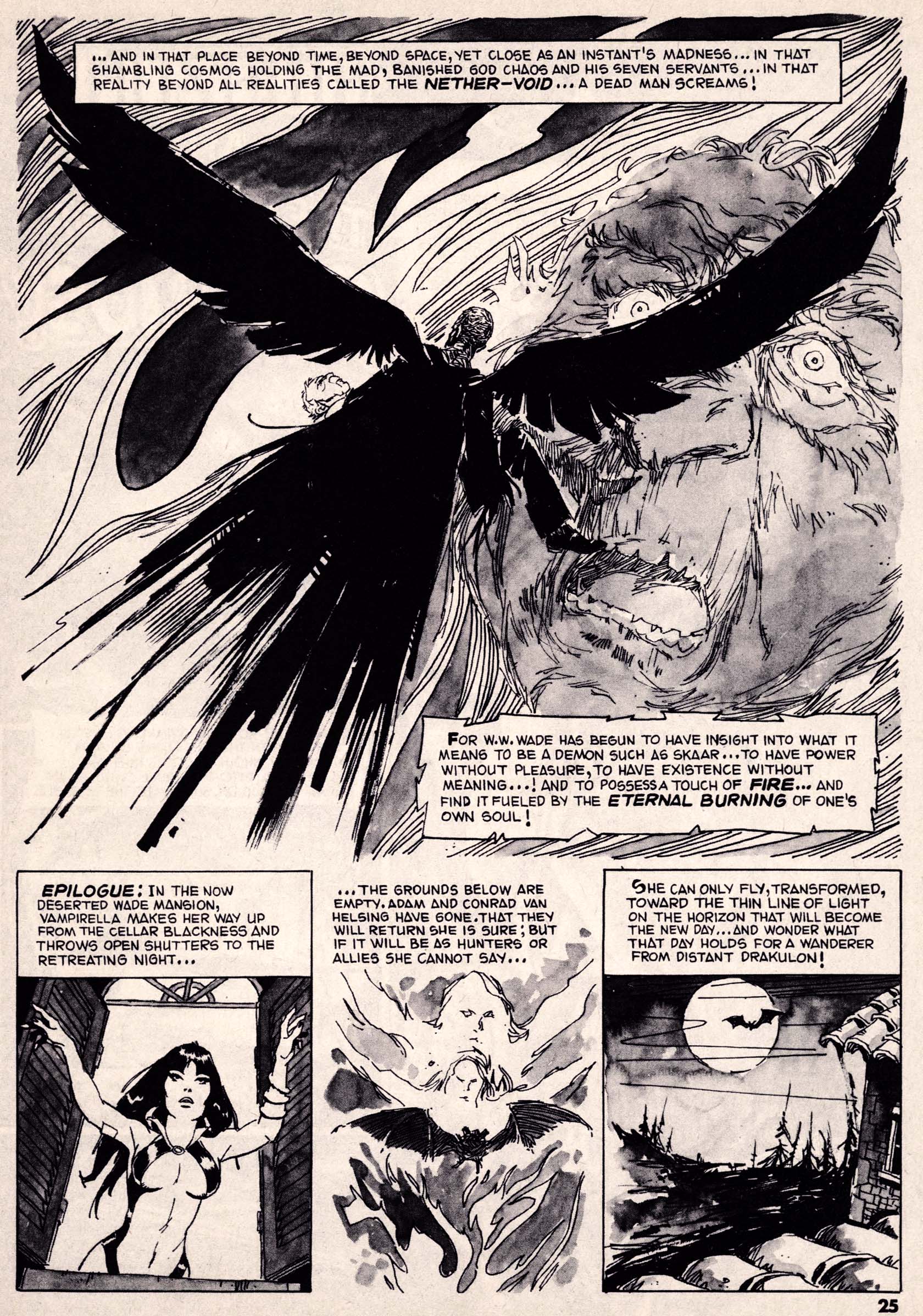 Read online Vampirella (1969) comic -  Issue #12 - 25