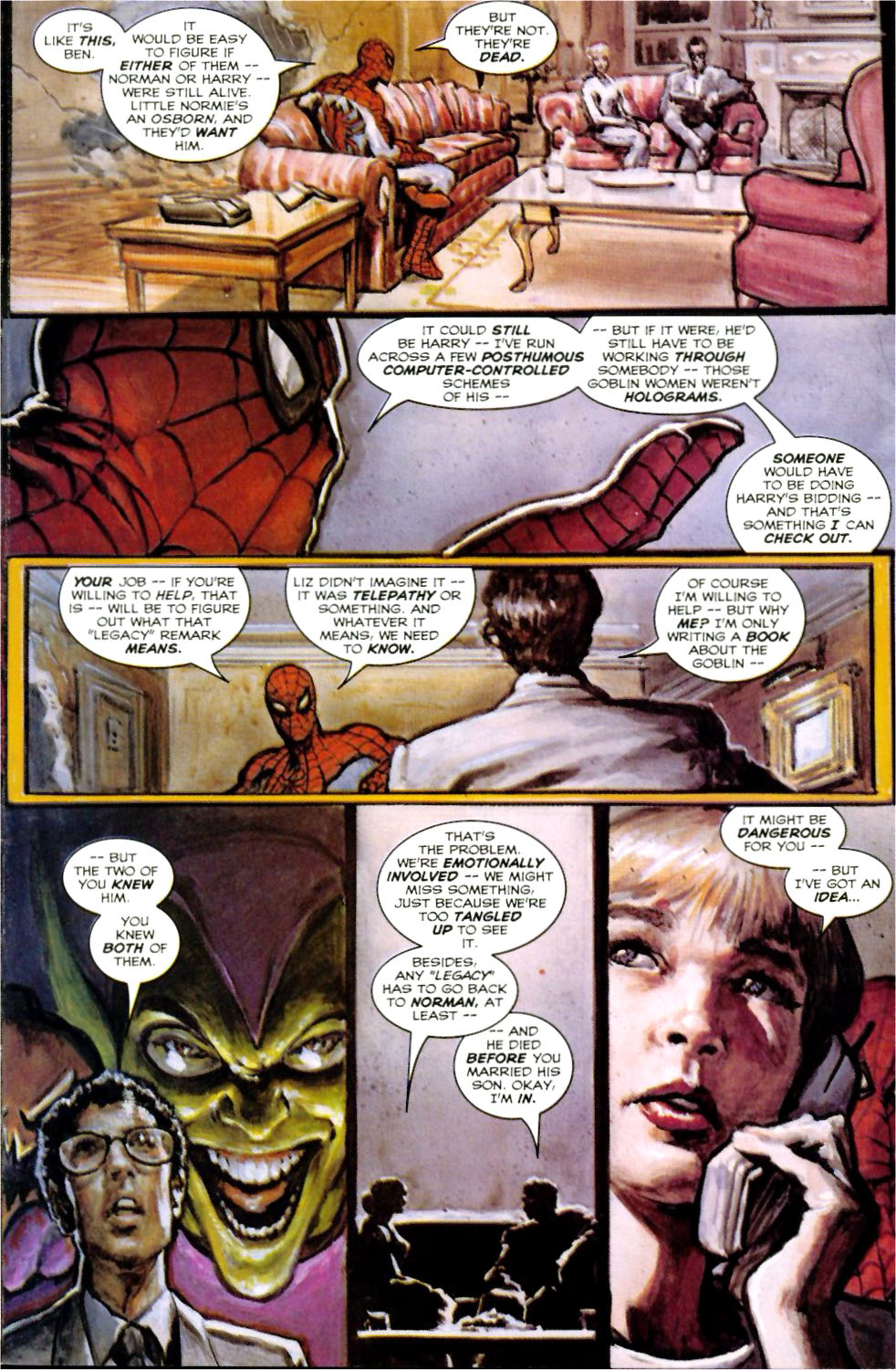 Read online Spider-Man: Legacy of Evil comic -  Issue # Full - 9