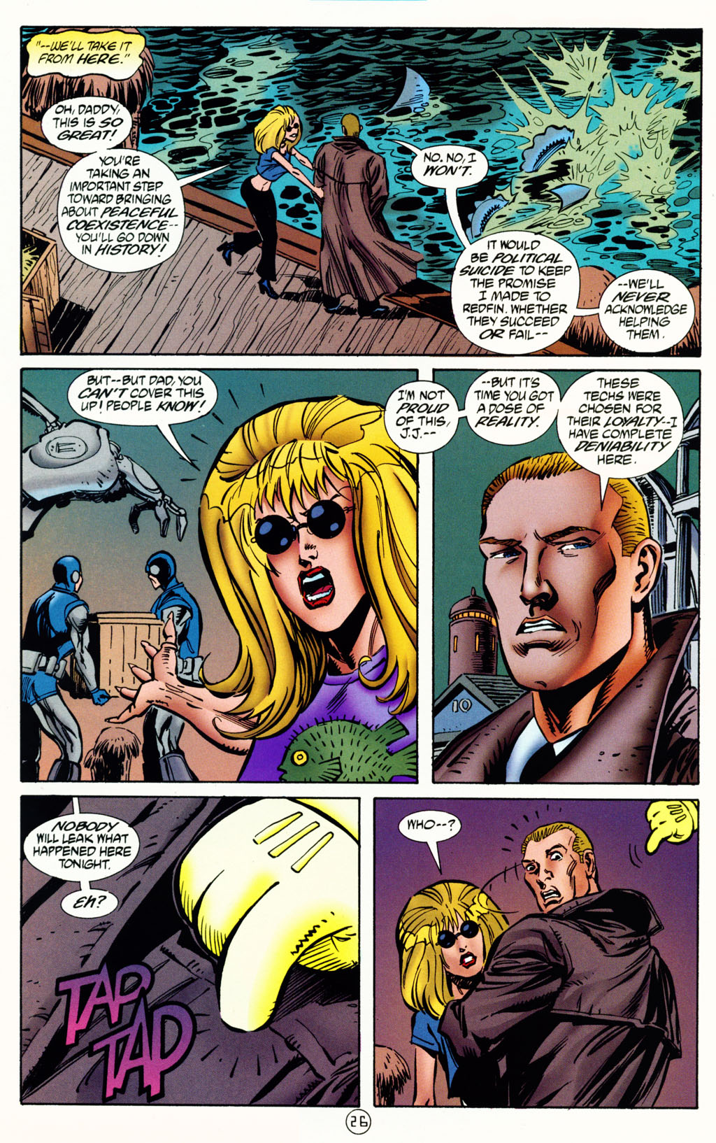 Read online Tangent Comics/ Sea Devils comic -  Issue # Full - 32