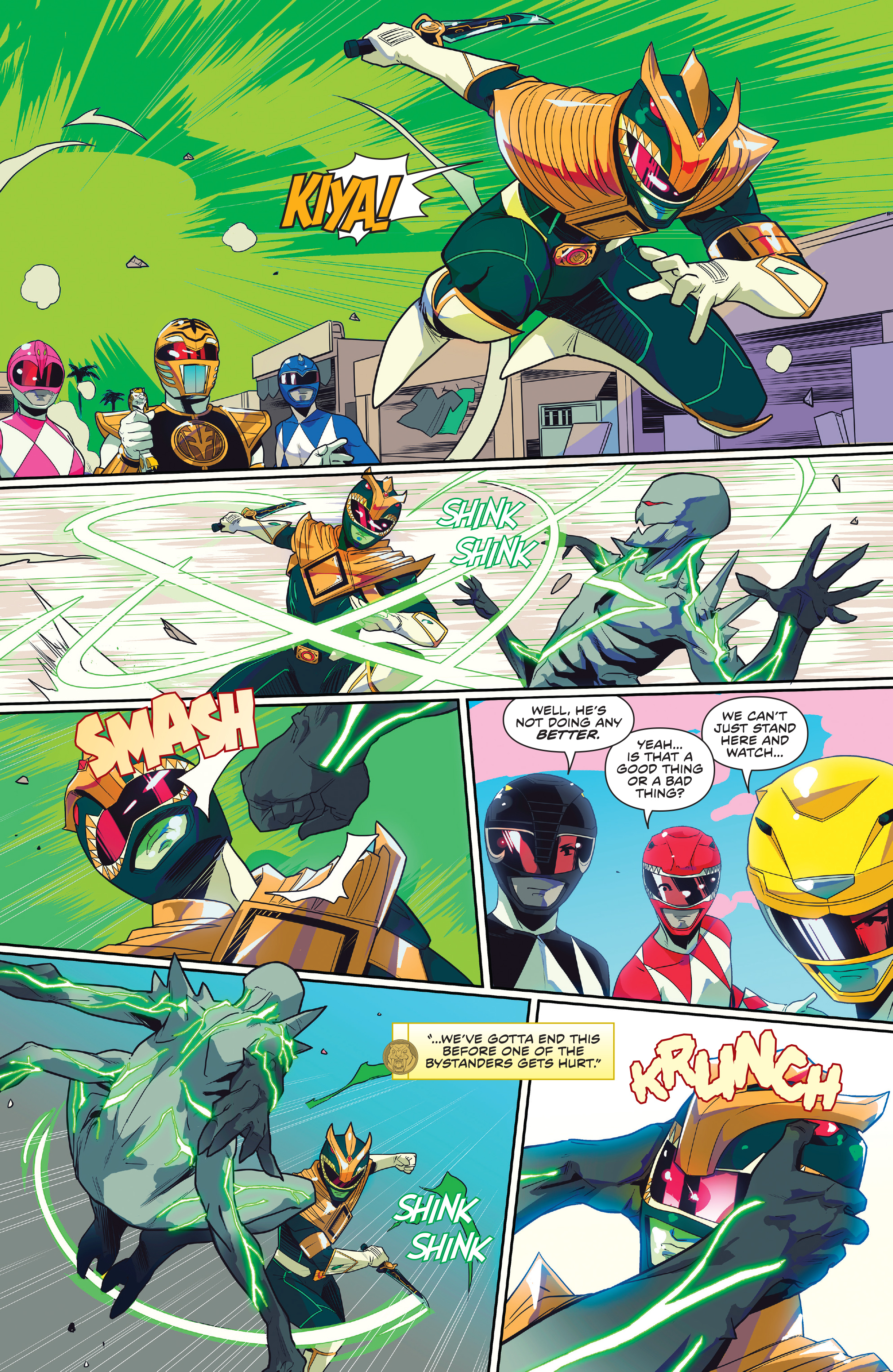 Read online Mighty Morphin comic -  Issue #2 - 19