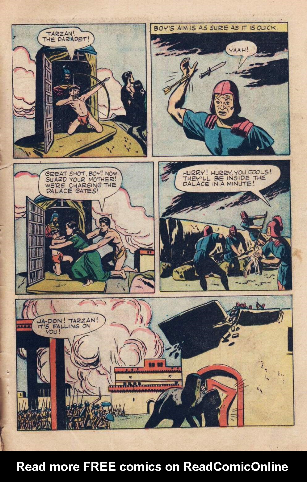 Read online Tarzan (1948) comic -  Issue #9 - 31