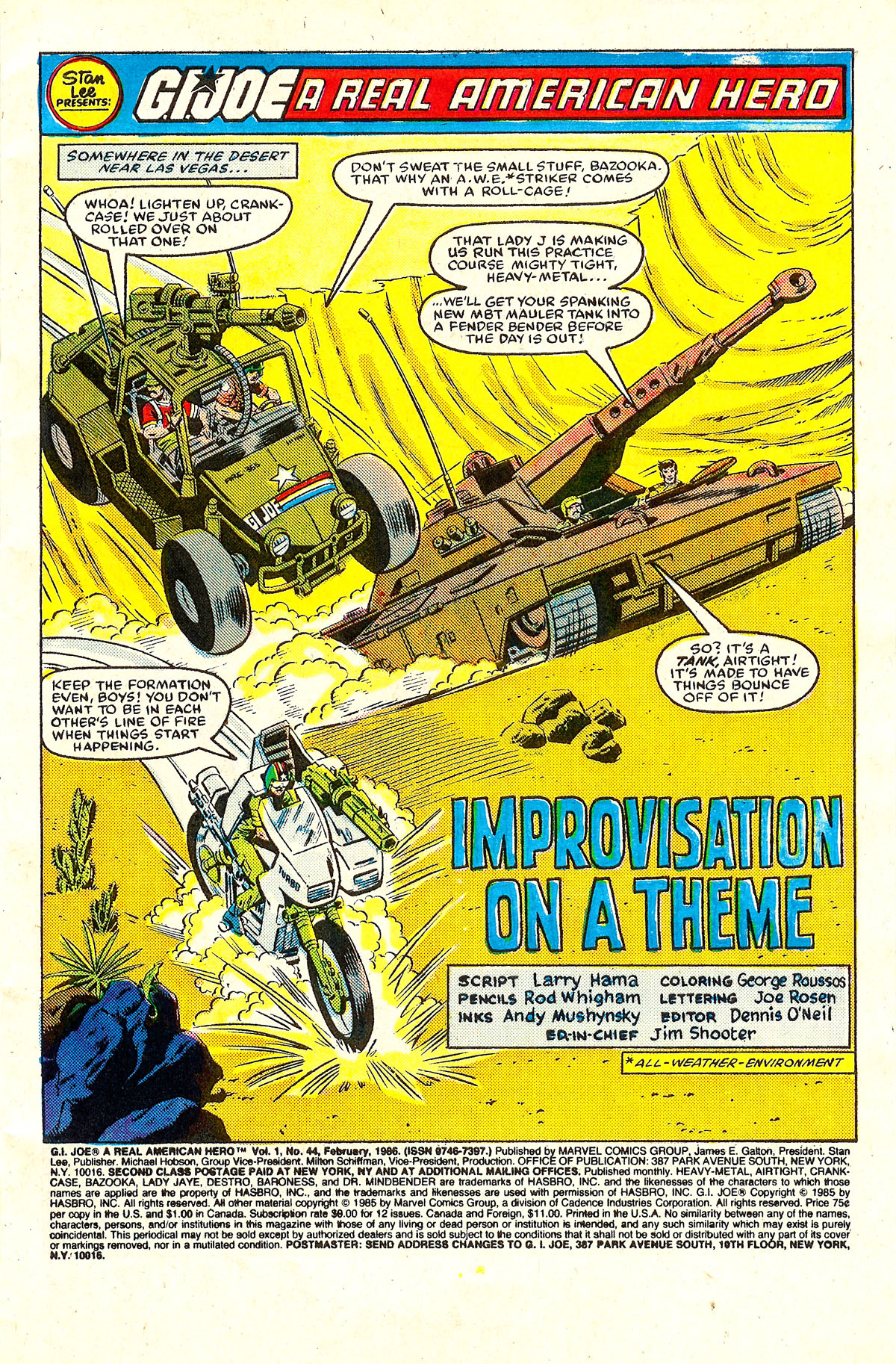 G.I. Joe: A Real American Hero 44 Page 1