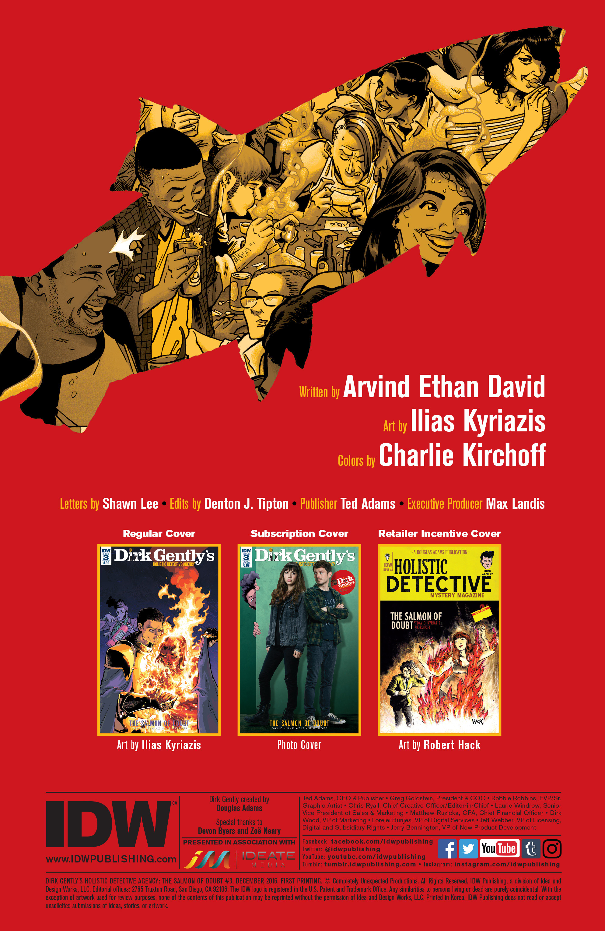 Read online Dirk Gently's Holistic Detective Agency: The Salmon of Doubt comic -  Issue #3 - 2