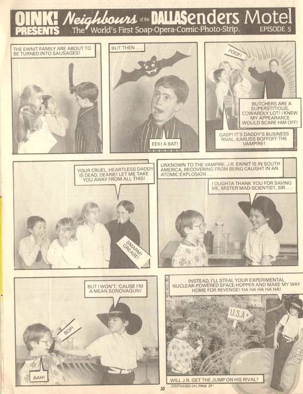 Read online Oink! comic -  Issue #63 - 20