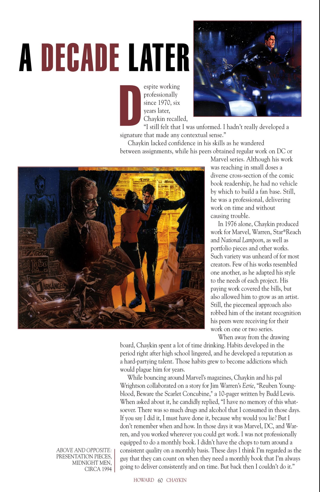 Read online The Art of Howard Chaykin comic -  Issue # TPB (Part 1) - 61