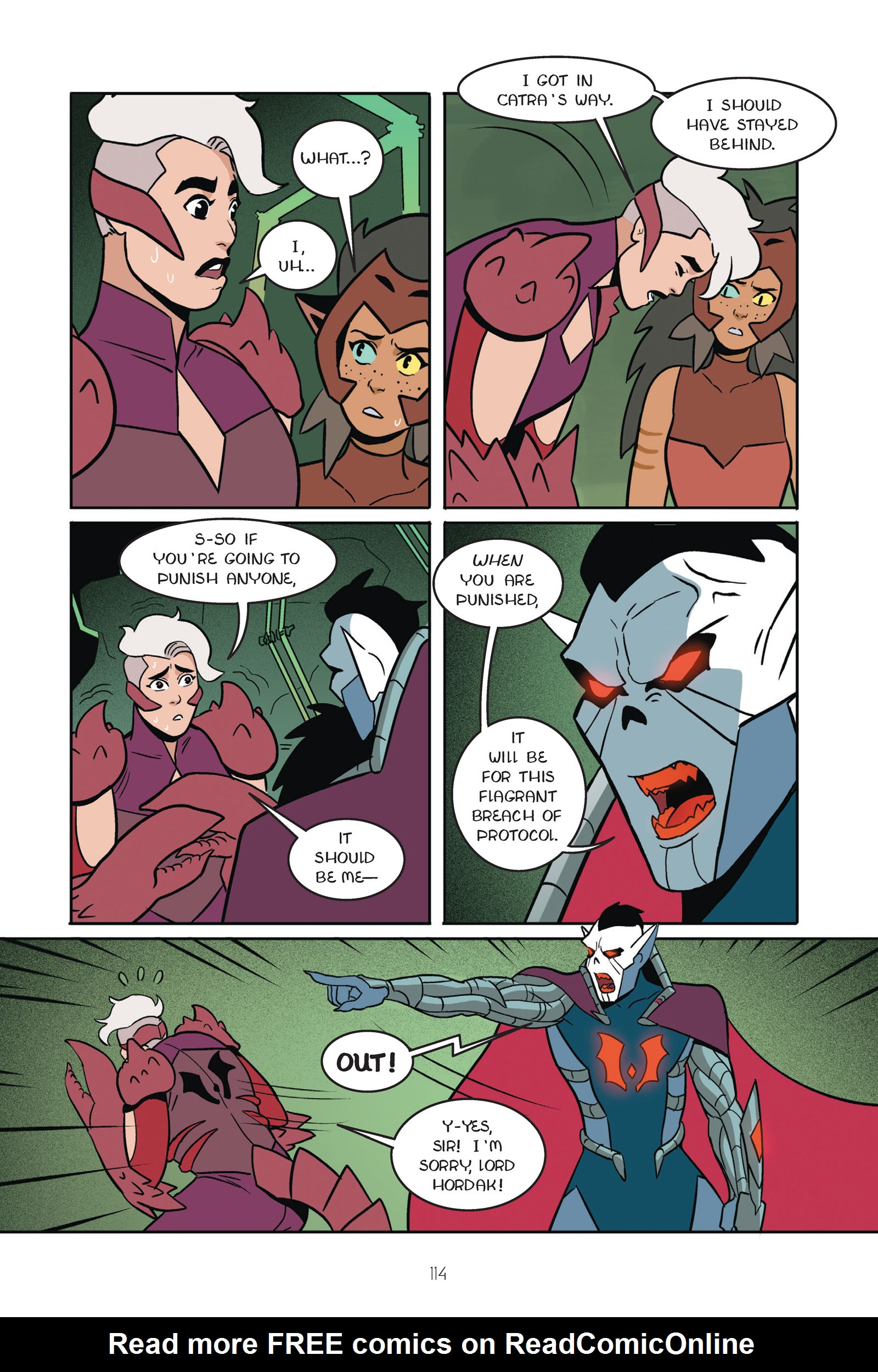 Read online She-Ra and the Princesses of Power: Legend of the Fire Princess comic -  Issue # TPB - 116