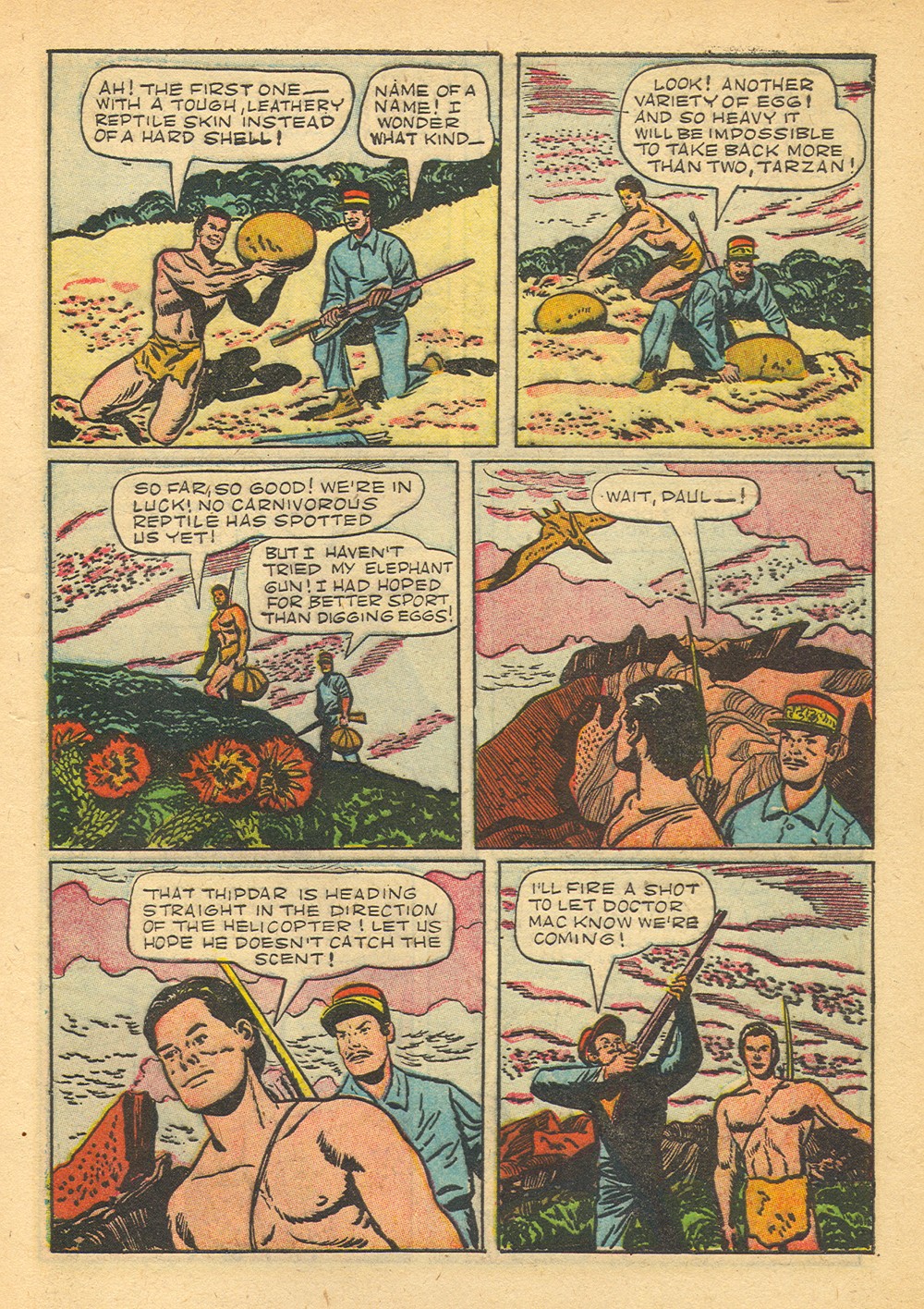 Read online Tarzan (1948) comic -  Issue #24 - 9