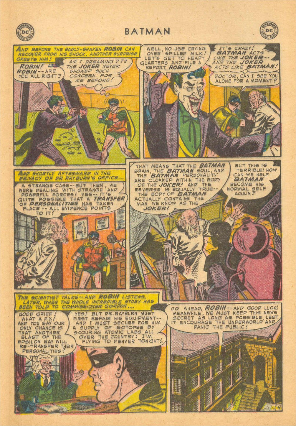 Read online Batman (1940) comic -  Issue #85 - 5
