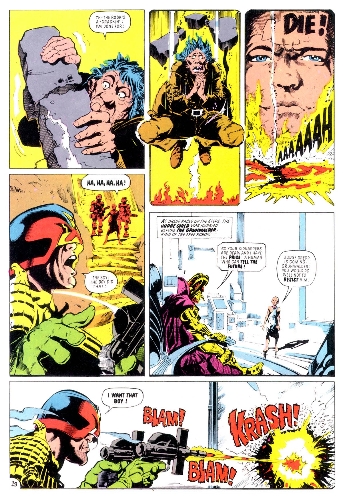 Read online Judge Dredd: The Judge Child Quest comic -  Issue #5 - 32