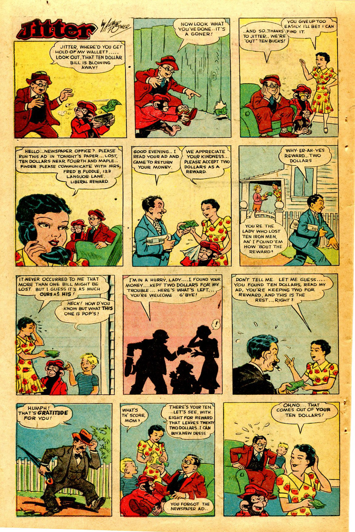 Read online Famous Funnies comic -  Issue #126 - 40