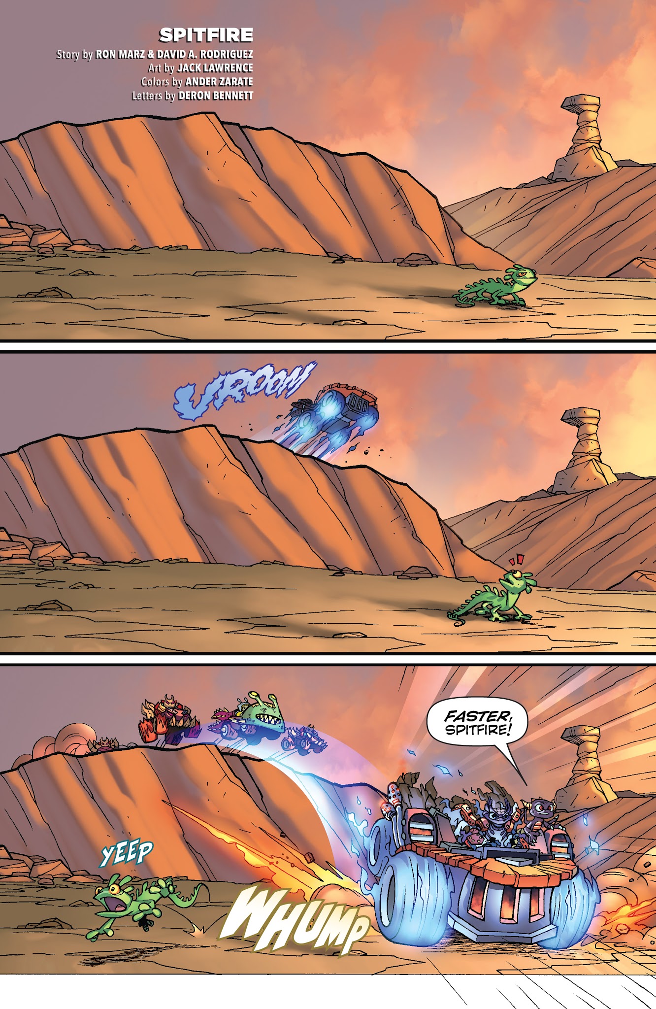 Read online Skylanders Quarterly-Spyro & Friends: Biting Back comic -  Issue # Full - 3