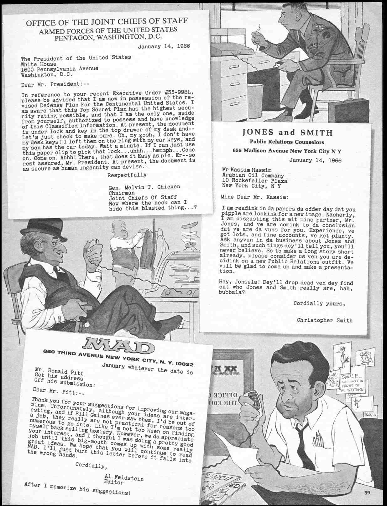 Read online MAD comic -  Issue #104 - 41