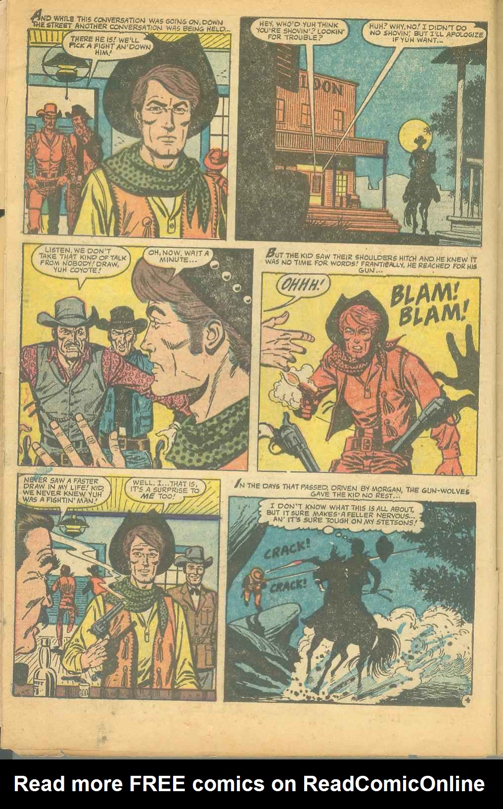 Read online Quick-Trigger Western comic -  Issue #18 - 6