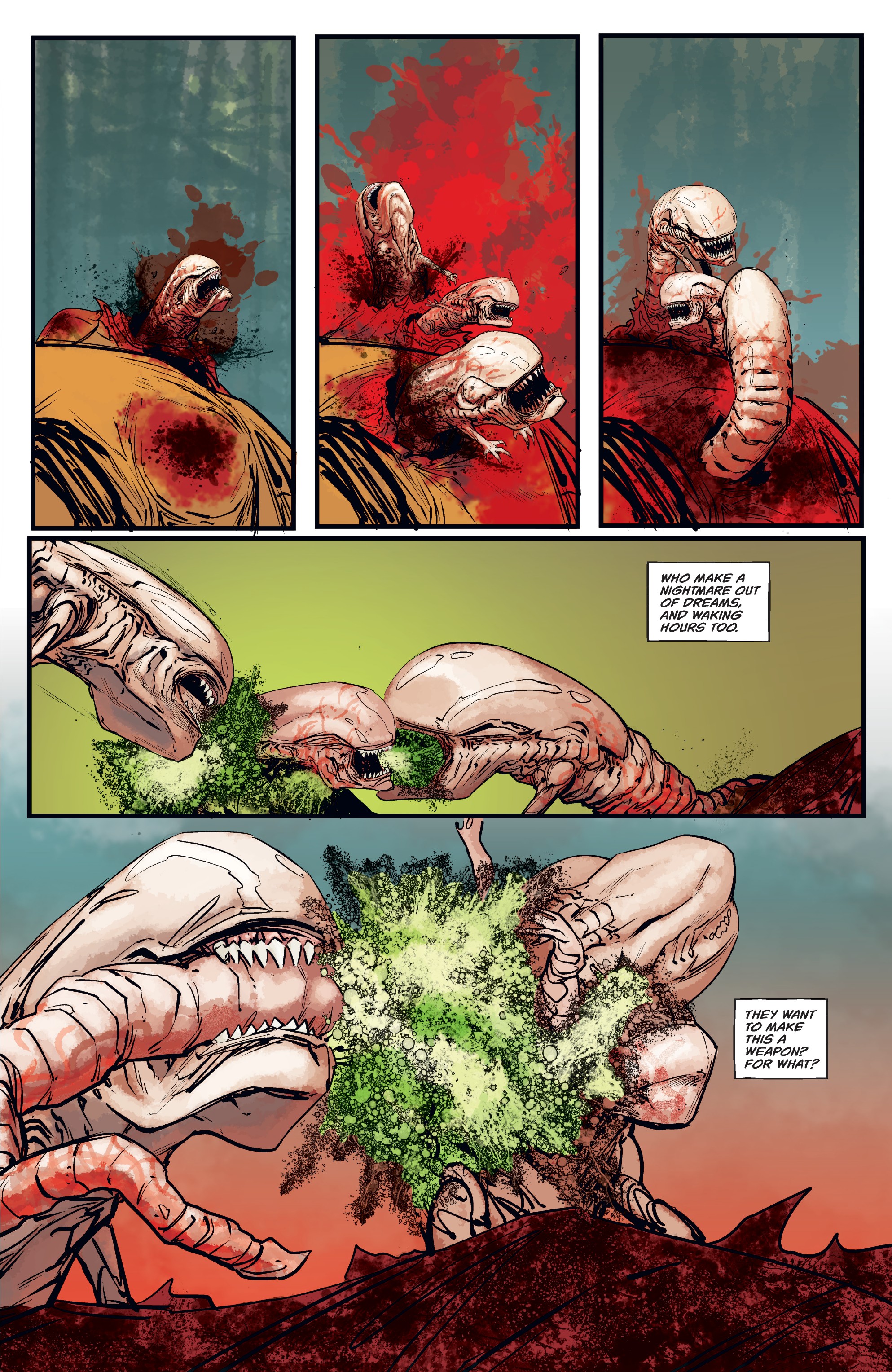 Read online Aliens: Resistance comic -  Issue #4 - 5