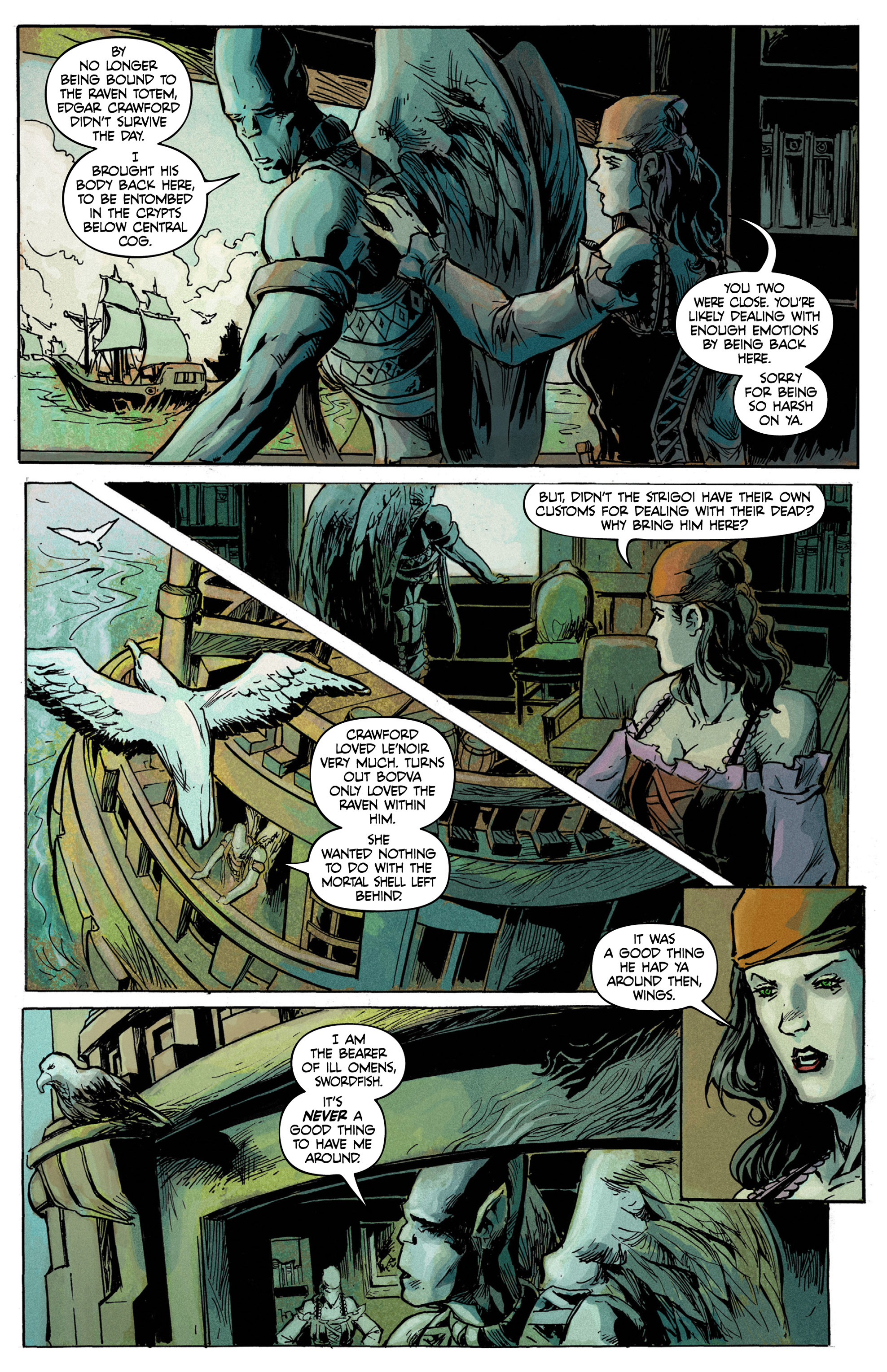 Read online Raven Nevermore comic -  Issue #5 - 22