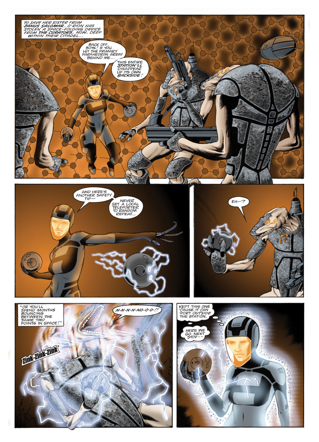 Read online Judge Dredd Megazine (Vol. 5) comic -  Issue #354 - 100